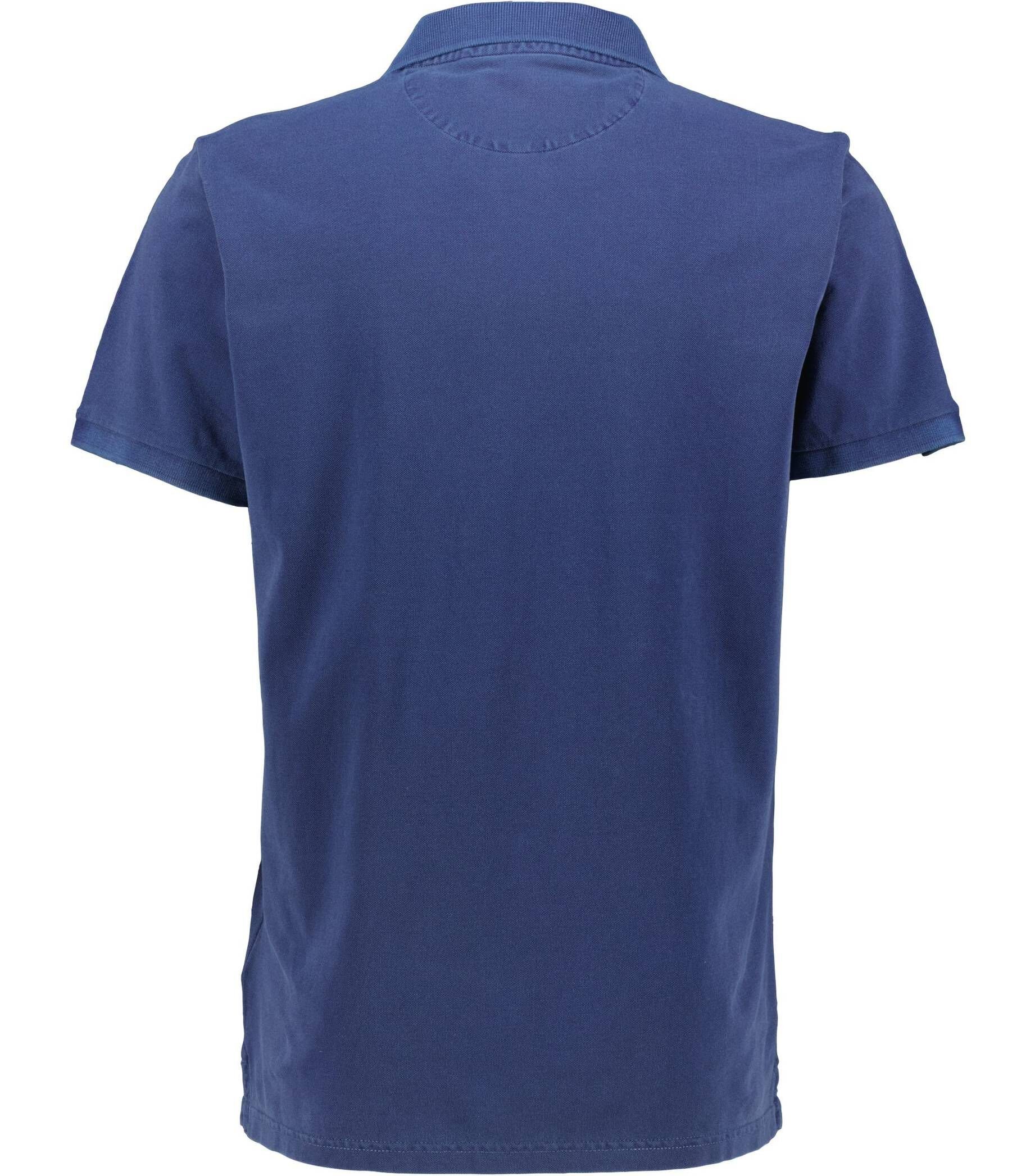 (51) SUNFADED PIQUE Fit (1-tlg) Gant Regular Poloshirt blau Herren Poloshirt