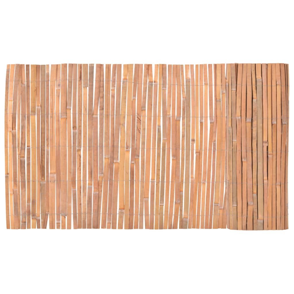 vidaXL Gartenzaun Bambuszaun 1000x70 cm, (1-St)