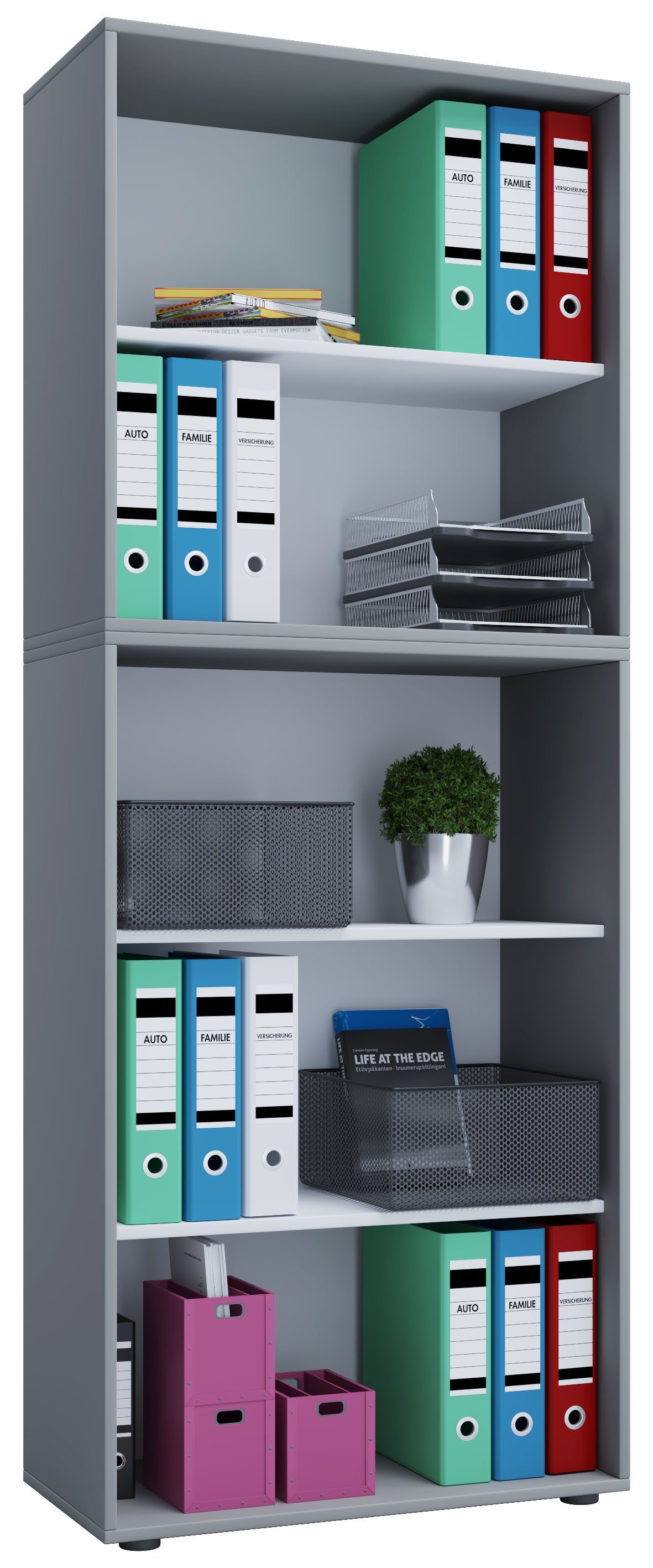 VCM Aktenregal Holz Büro Regal Bücher günstig online kaufen