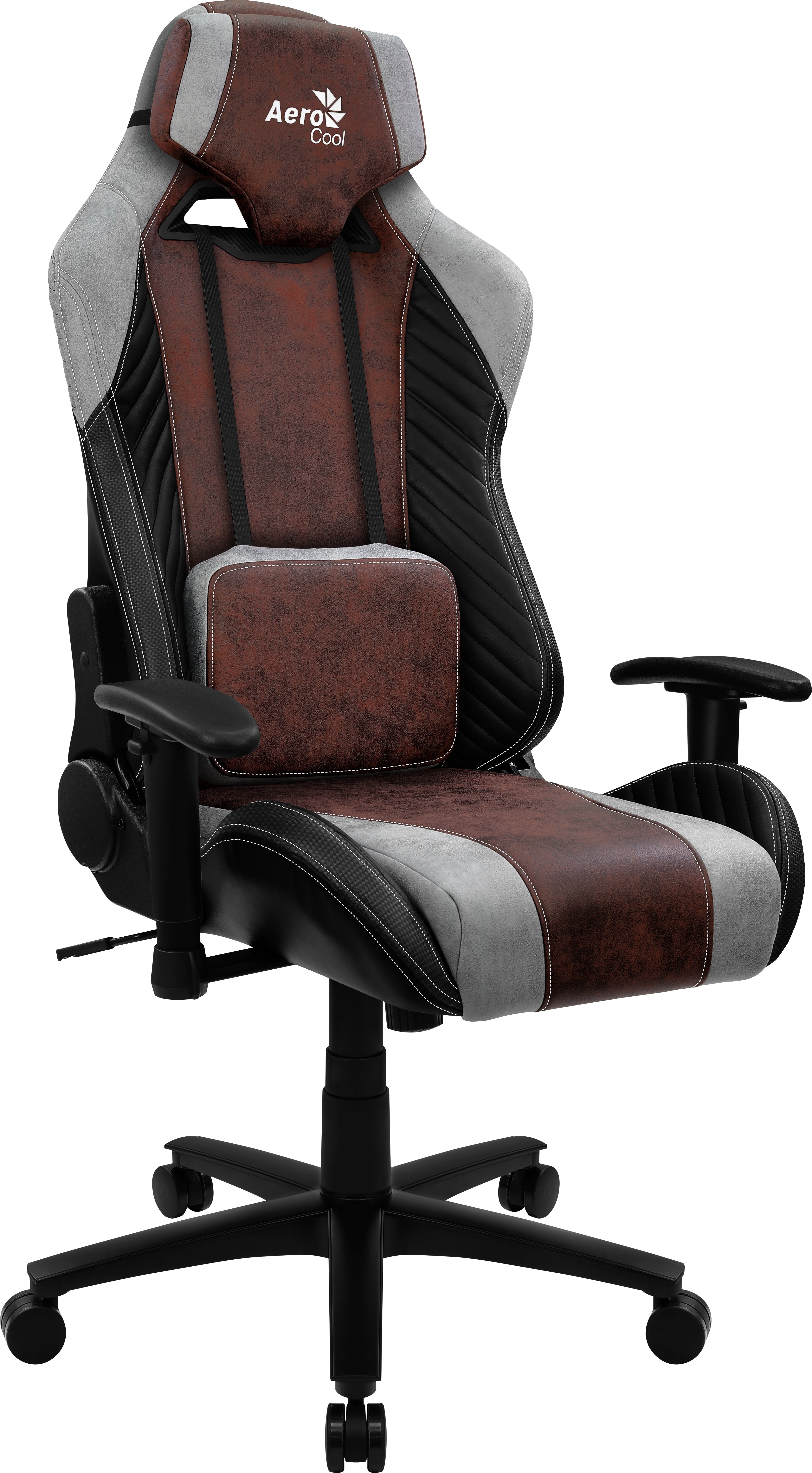 Aerocool Burgundy BARON Gaming-Stuhl Red