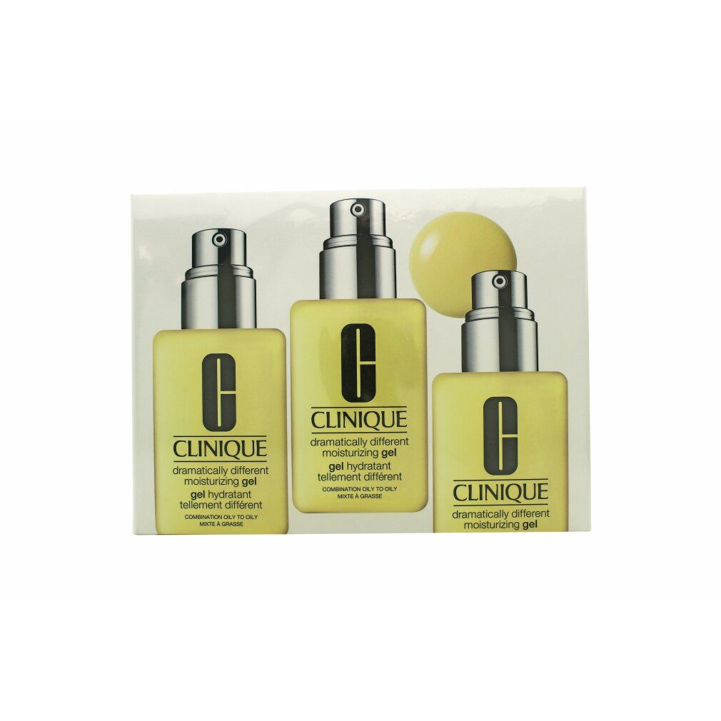 CLINIQUE Hautpflege-Set Dramatically Different Gift Set 3 x 125ml Moisturising Gel