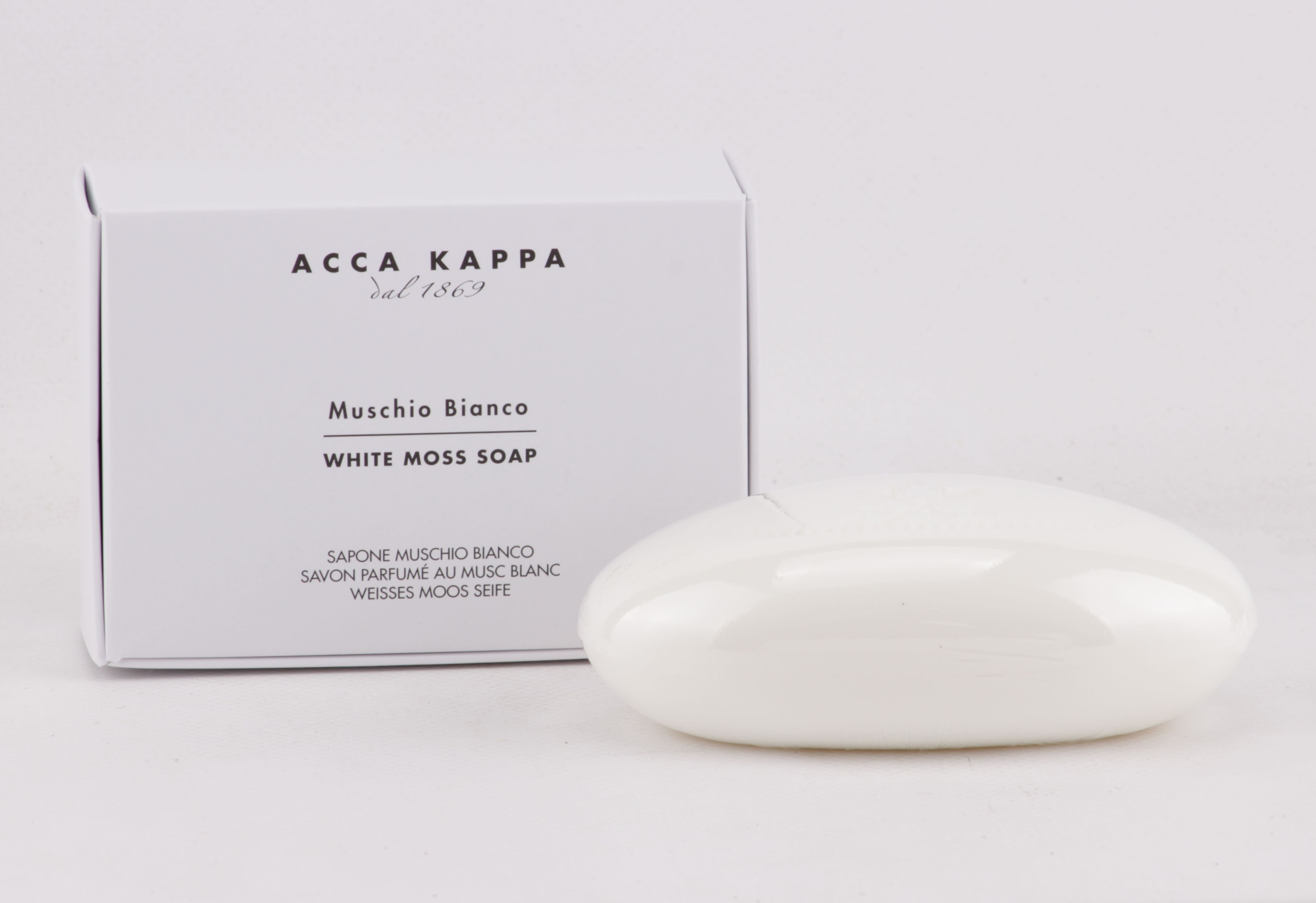 Acca Kappa Handseife White Moss (Muschio Bianco)
