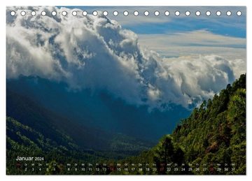 CALVENDO Wandkalender La Palma (Tischkalender 2024 DIN A5 quer), CALVENDO Monatskalender
