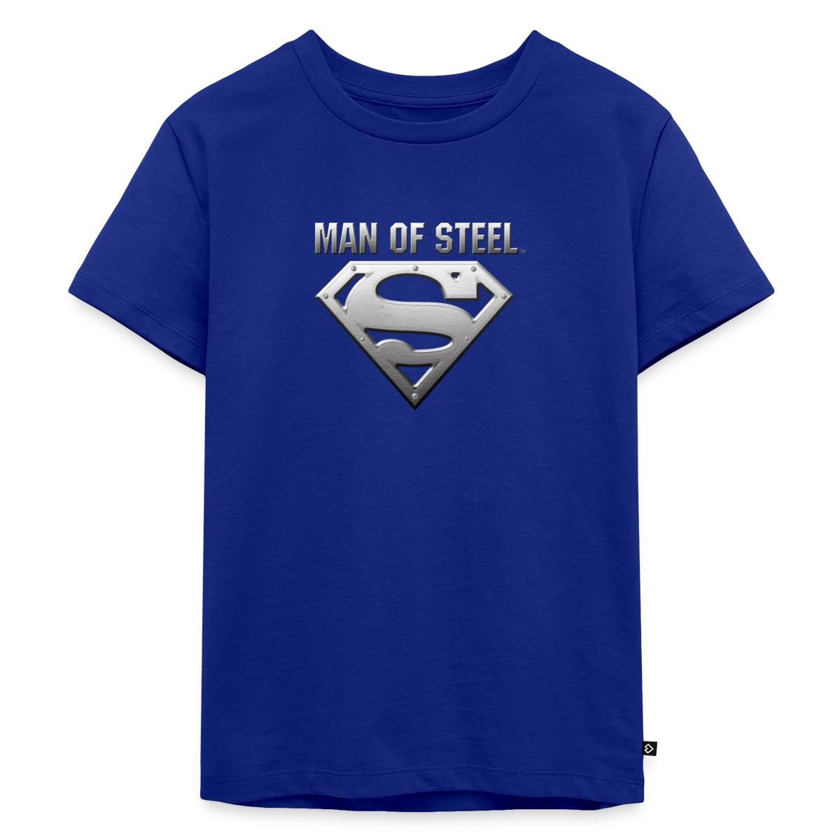 T-Shirt DC Comics Superman Logo Man Of Steel Kinder Premium T-Shirt