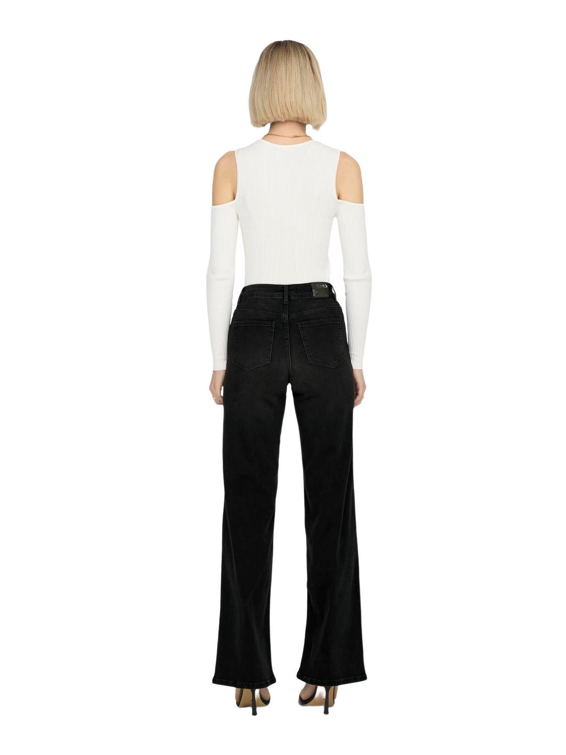 ONLY Schlagjeans ONLMADISON BLUSH HW WIDE mit Stretch