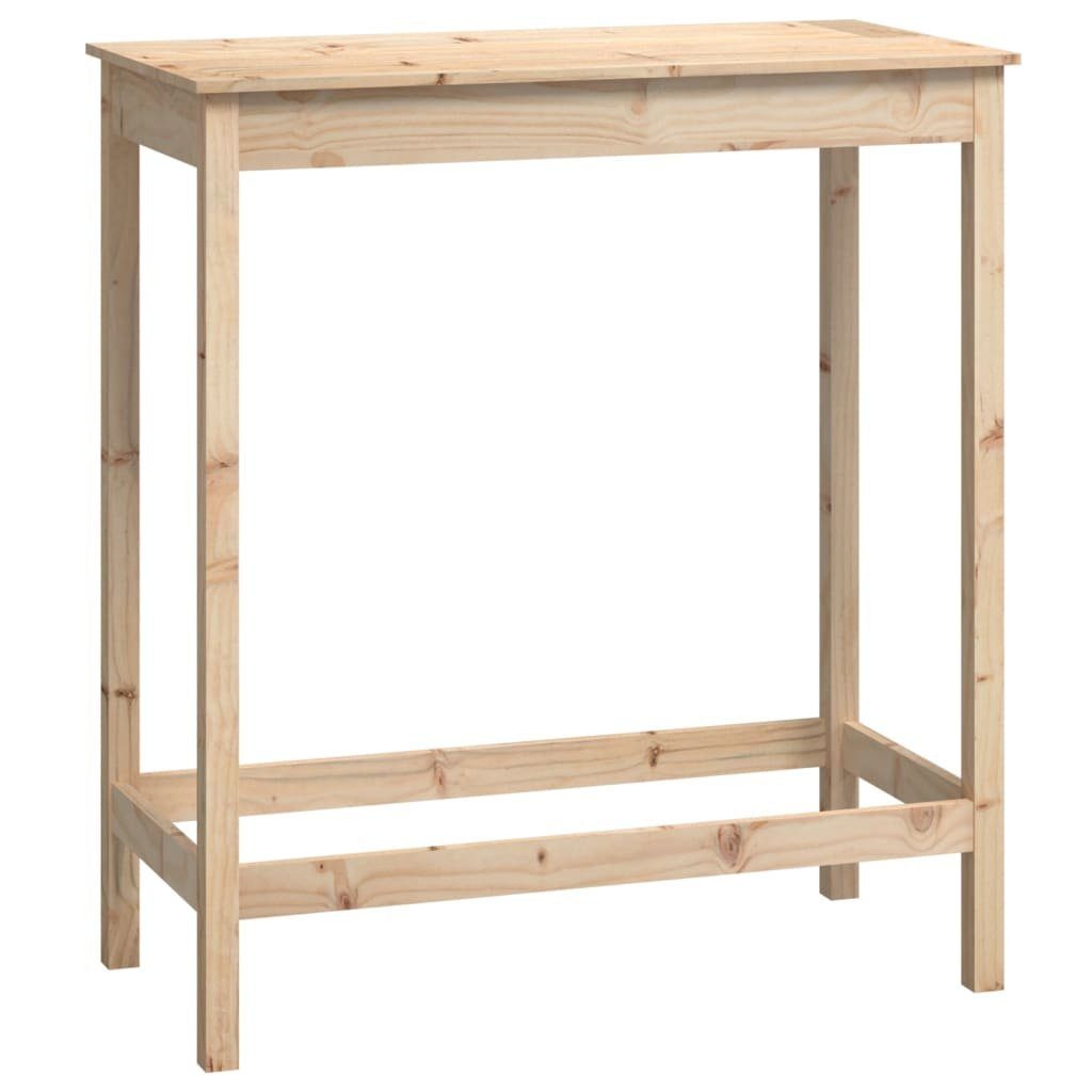 furnicato Bartisch 100x50x110 cm Massivholz Kiefer günstig online kaufen