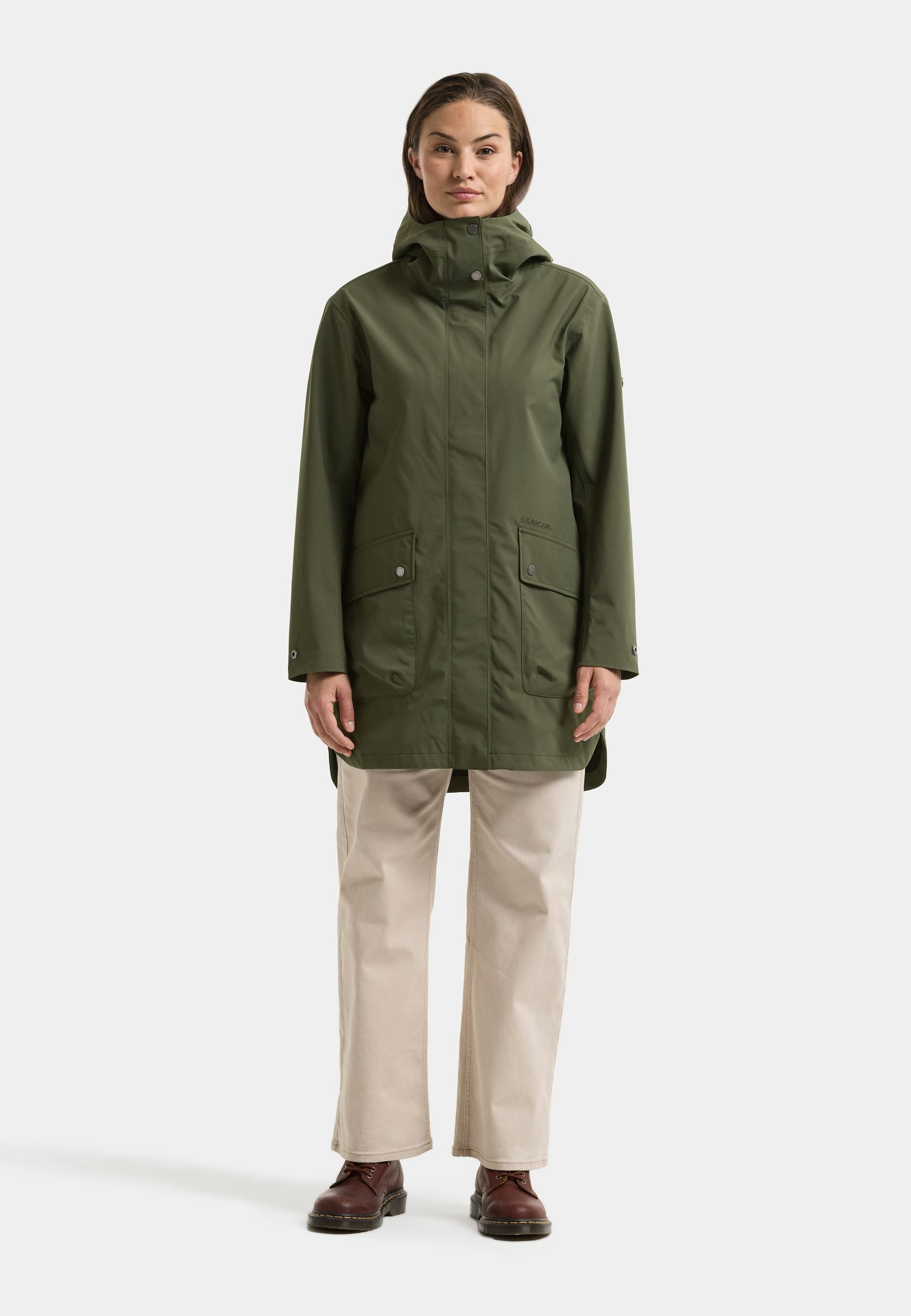 Didriksons Parka Gwen Parka mit Kapuze mit Taschen – Bild 2 von 5