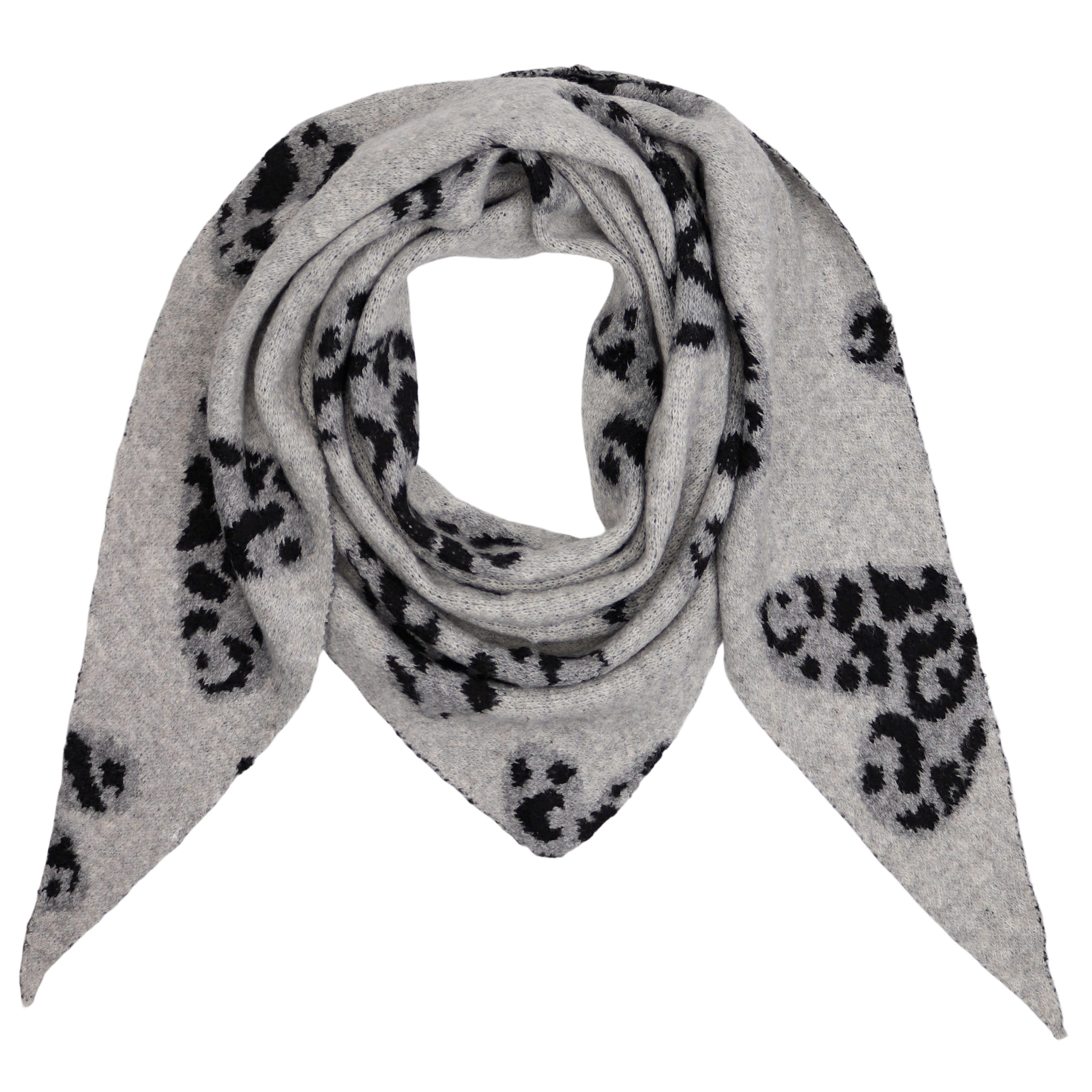 MIRROSI Dreieckstuch kuschliger und warmer Dreiecksschal ca.190x75 cm, (Leo günstig online kaufen