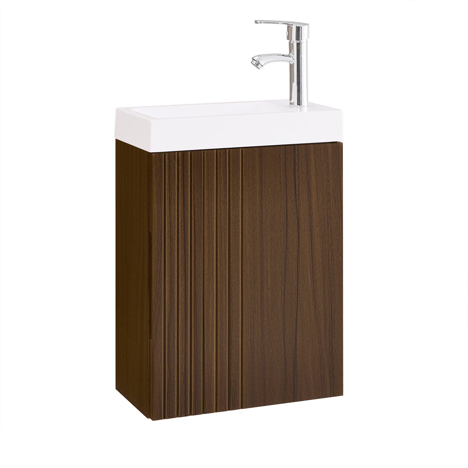 SoBuy Waschtisch BZR196, Waschbeckenunterschrank mit Waschbecken Badezimmer günstig online kaufen