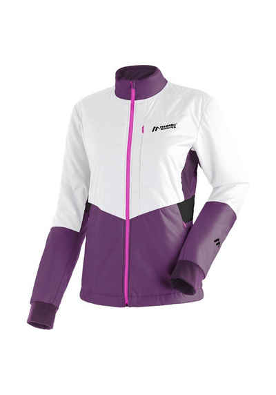 Maier Sports Outdoorjacke Ilsetra W Damen-Jacke für Langlauf, atmungsaktiv und windabweisend