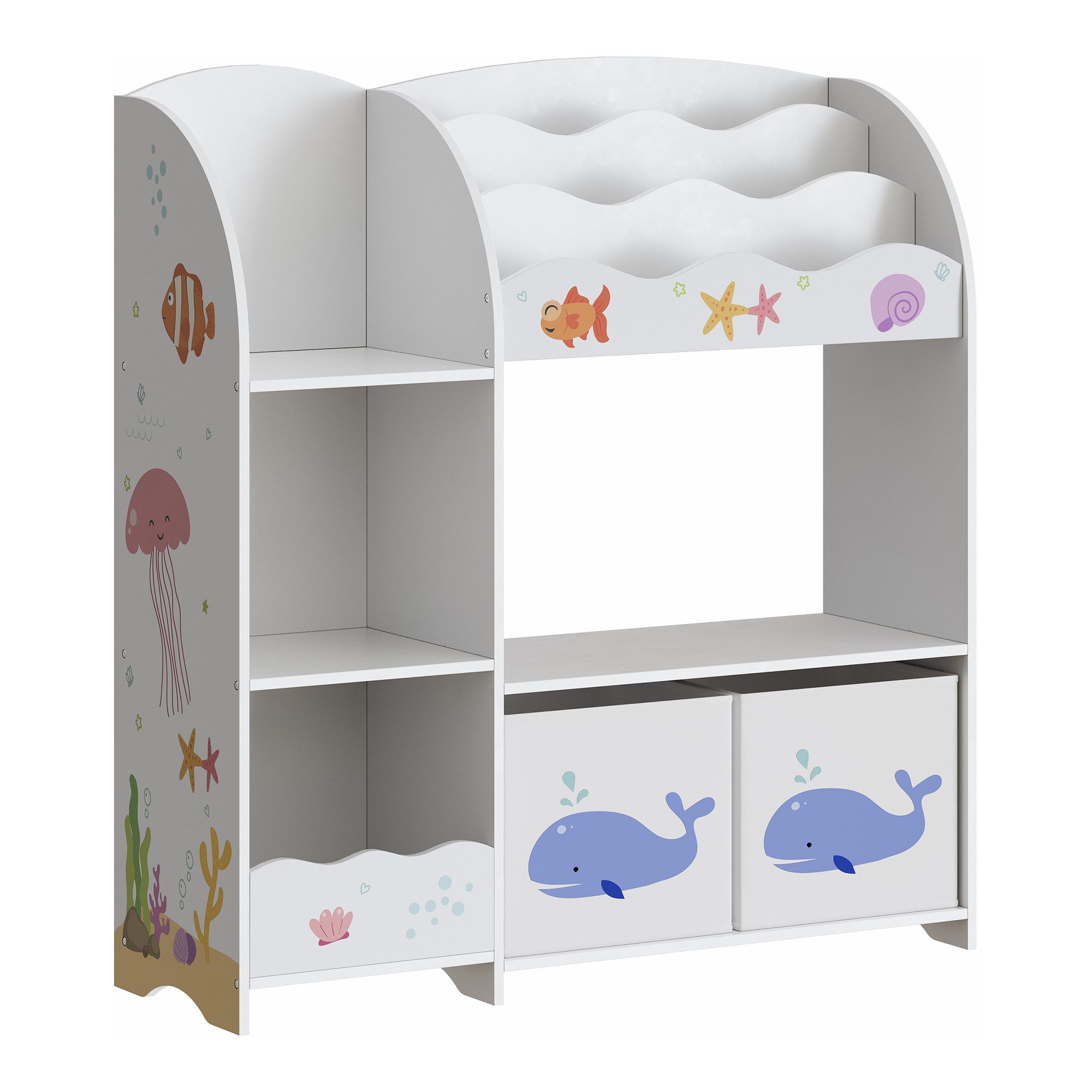 en.casa Kinderregal, »Lysekil« 100 x 93 günstig online kaufen