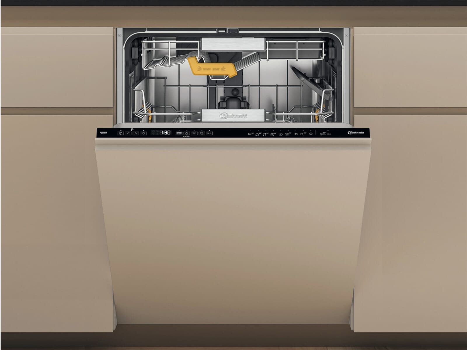 BAUKNECHT vollintegrierbarer Geschirrspüler B8KI HP42 LCA, 9.5 l, 14 Maßgedecke, Energiesparfunktion ECO