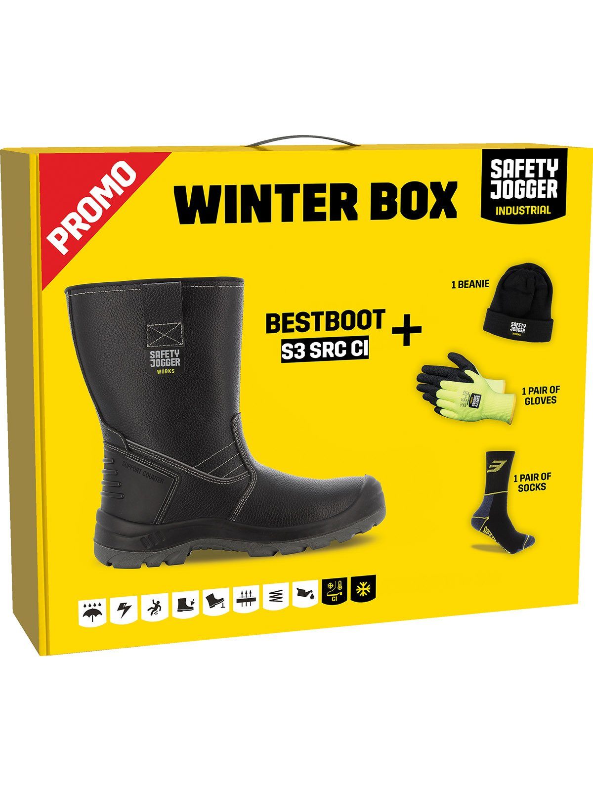 Safety Jogger 10036 Safety Jogger Winterbox Stiefel