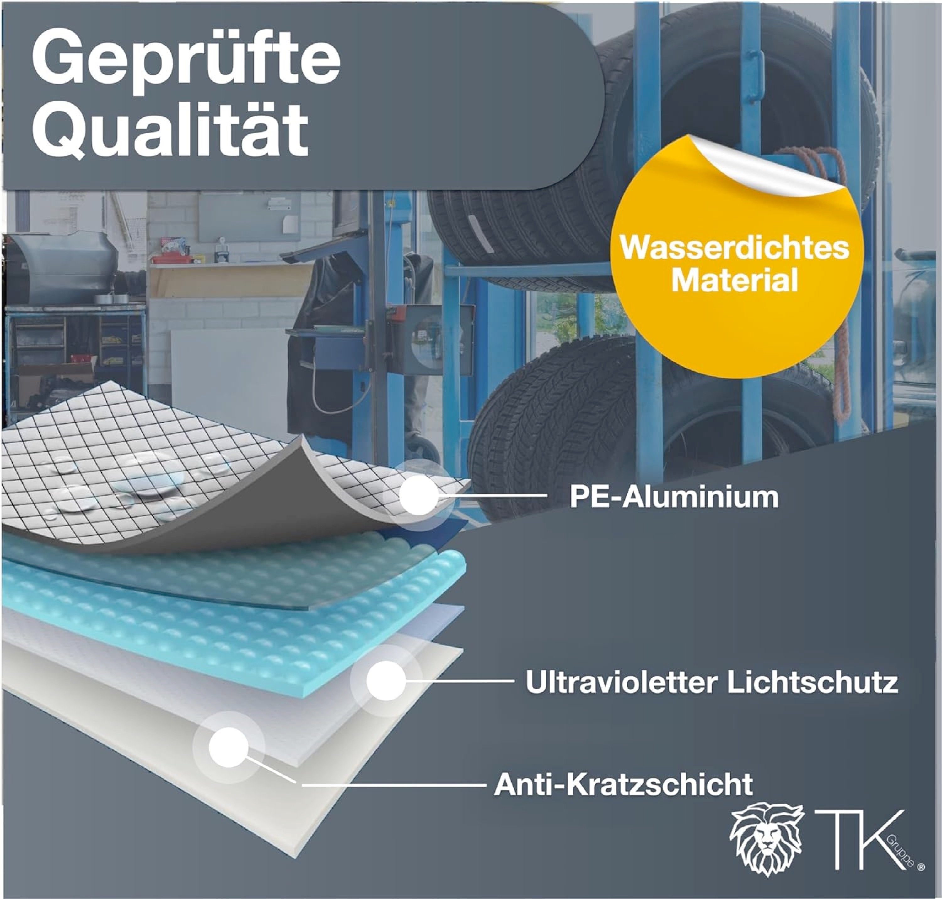 TK Gruppe Schutzplane Universal Motorrad Roller günstig online kaufen