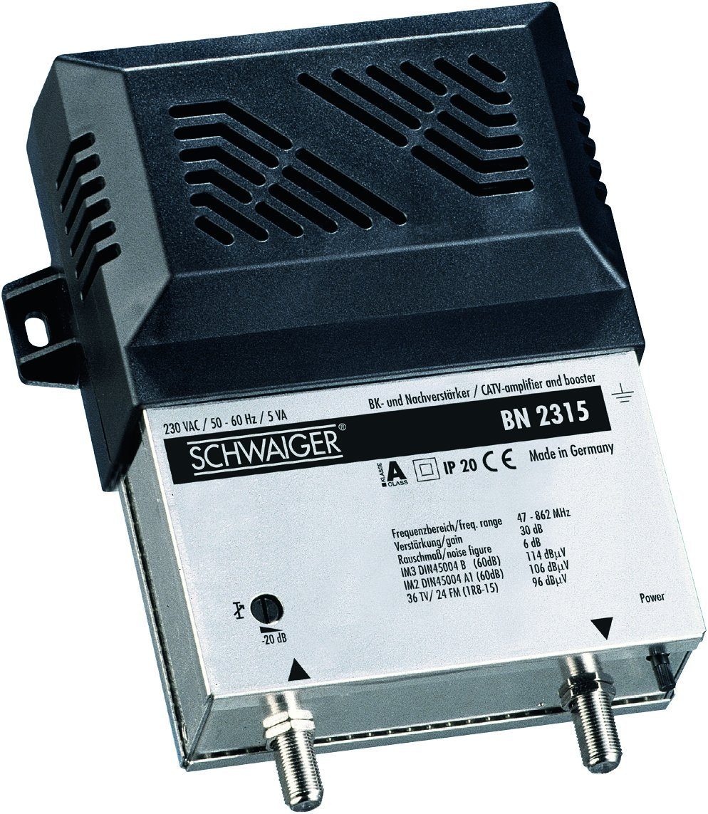 Schwaiger BK-/Nachverstärker) Leistungsverstärker Kanäle: BN2315 1, (Anzahl 531