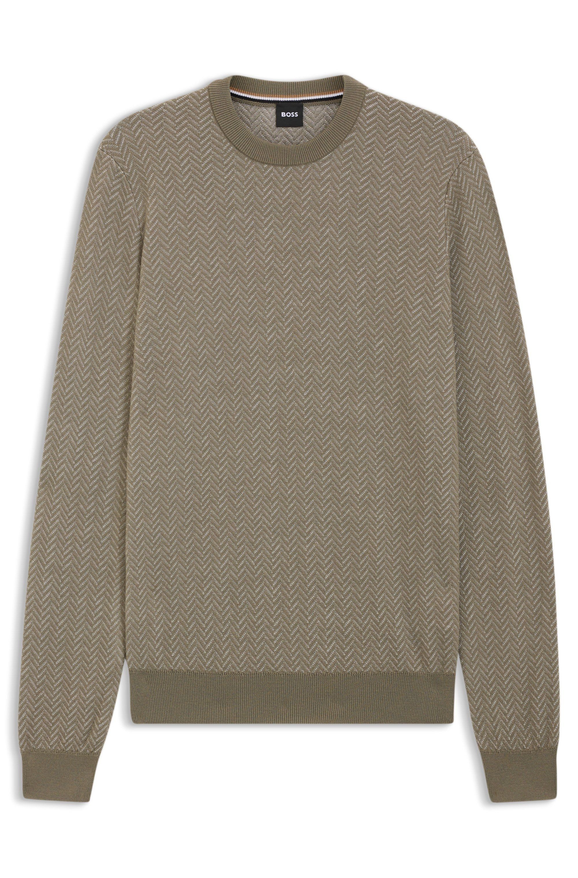 BOSS Rundhalspullover günstig online kaufen