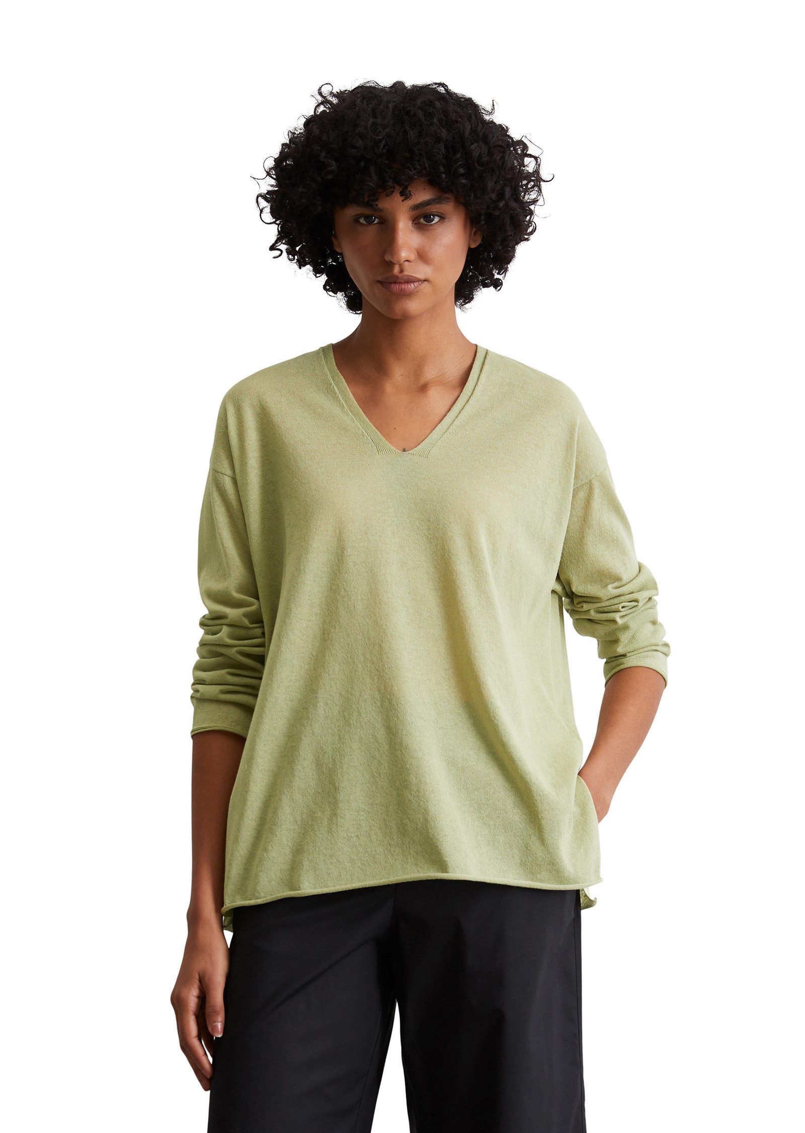 Marc O'Polo Strickpullover aus Organic-Cotton-Mix günstig online kaufen