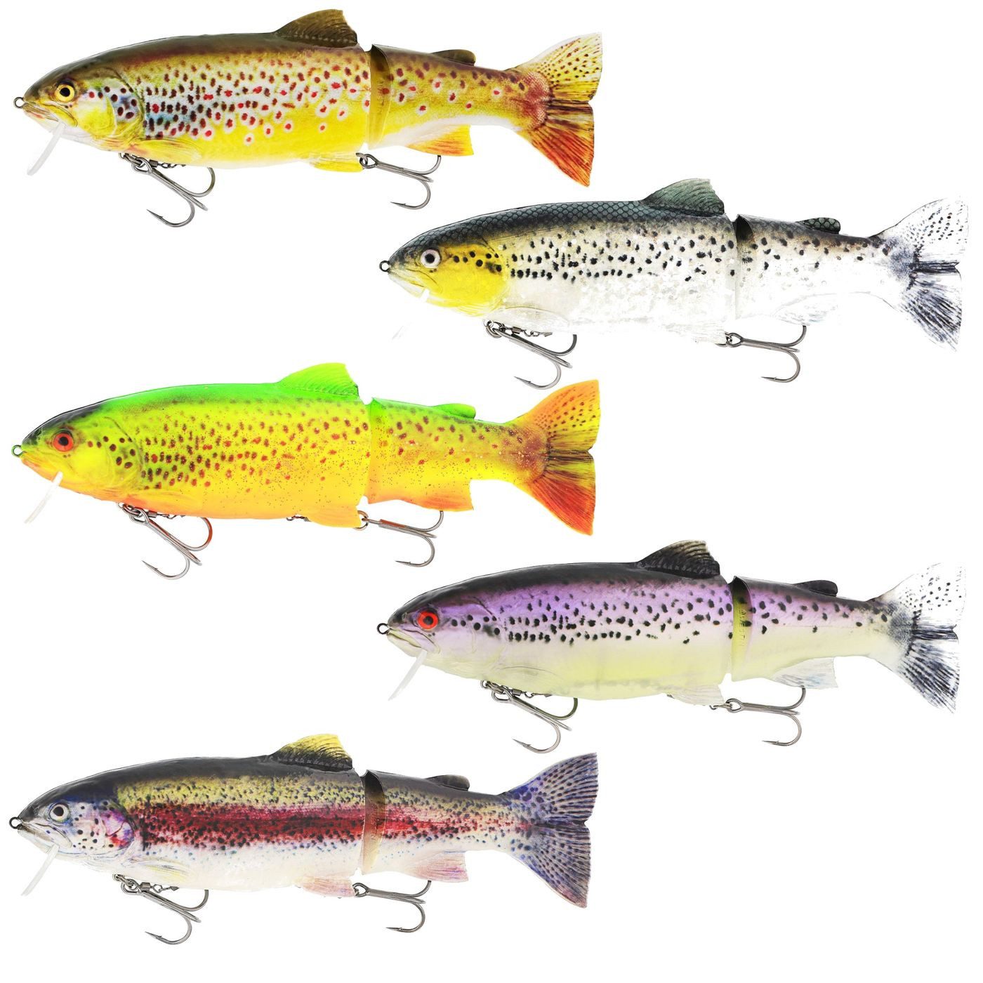 WESTIN Kunstköder Westin TOMMY THE TROUT 25CM 205G REAL RAINBOW TROUT SLOW SINKING