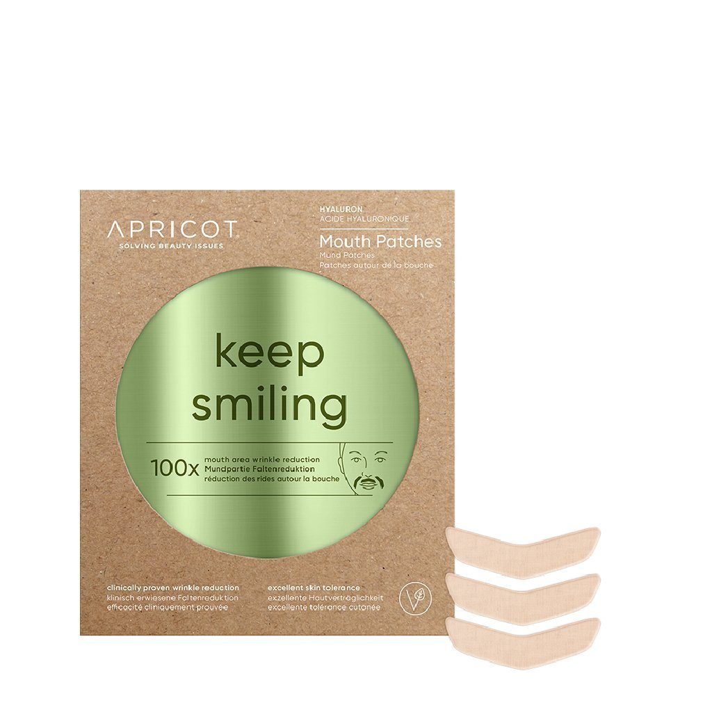 APRICOT Beauty Augenpatches APRICOT® Mund Patches - 100 Stück Facial Patches mit effektiv Hyaluron