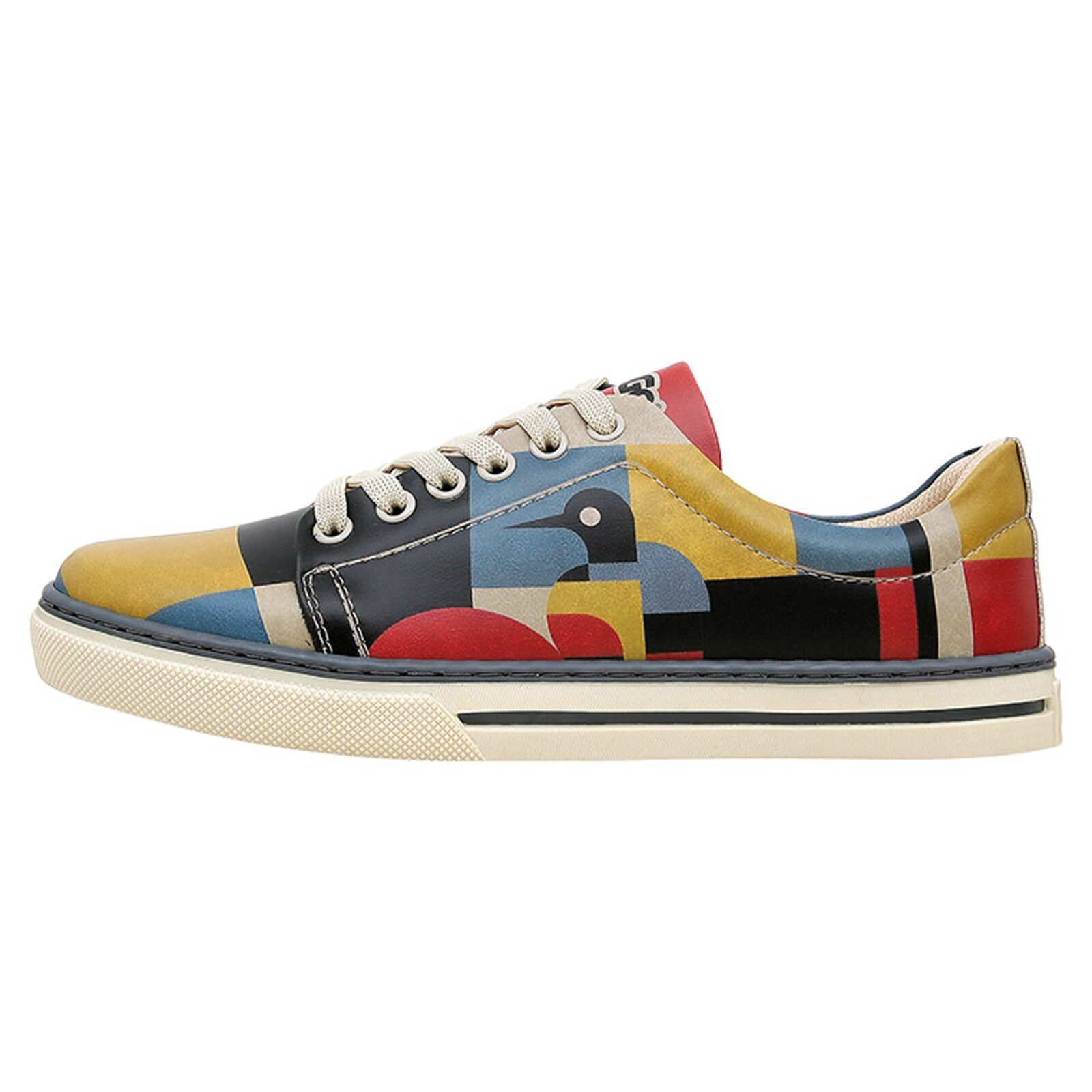 DOGO Classic Schnürsneaker Bauhaus Birdie Damen Sneaker Sneaker Handgeferti günstig online kaufen
