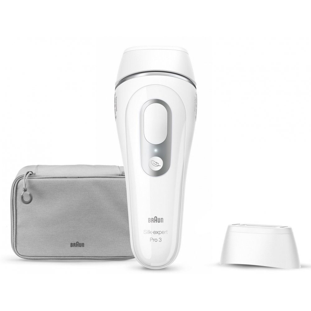 Braun IPL-Haarentferner Silk-expert Pro IPL PL3020 - IPL-Haarentferner - weiß/silber