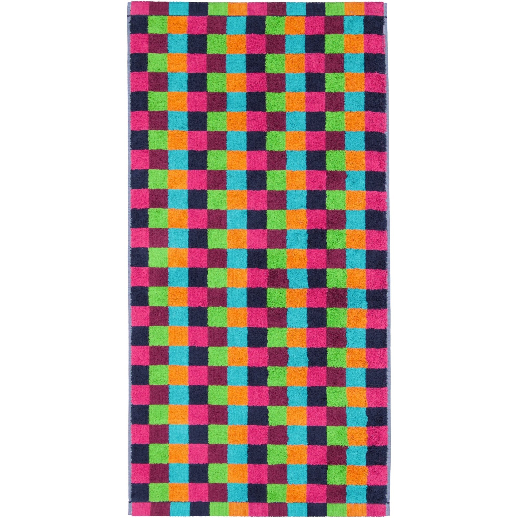 Cawö 100% 7047, 84 multicolor Karo - Baumwolle Life Handtücher Style