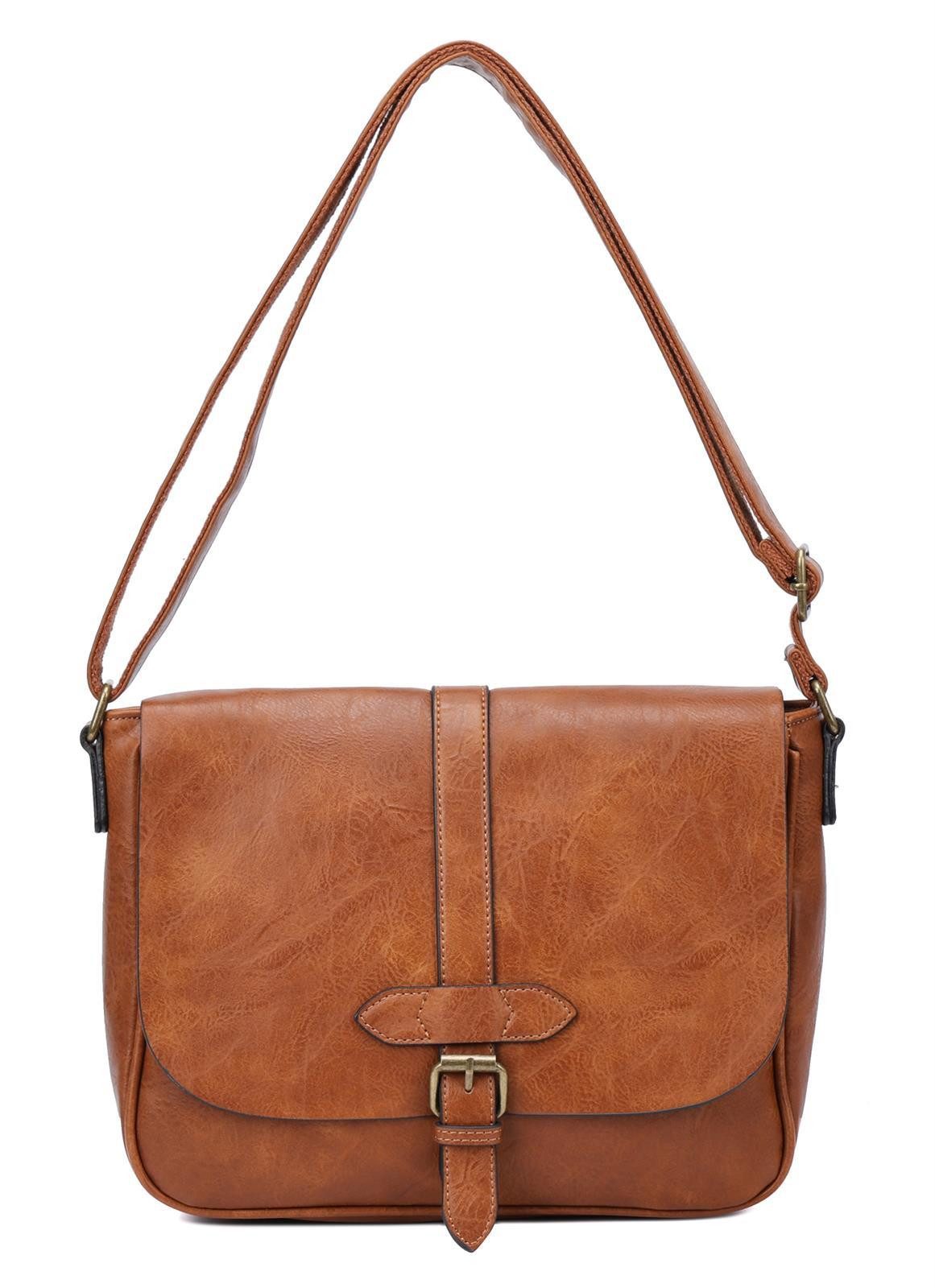ITALYSHOP24 Schultertasche Damen Tasche Messenger Crossbody günstig online kaufen