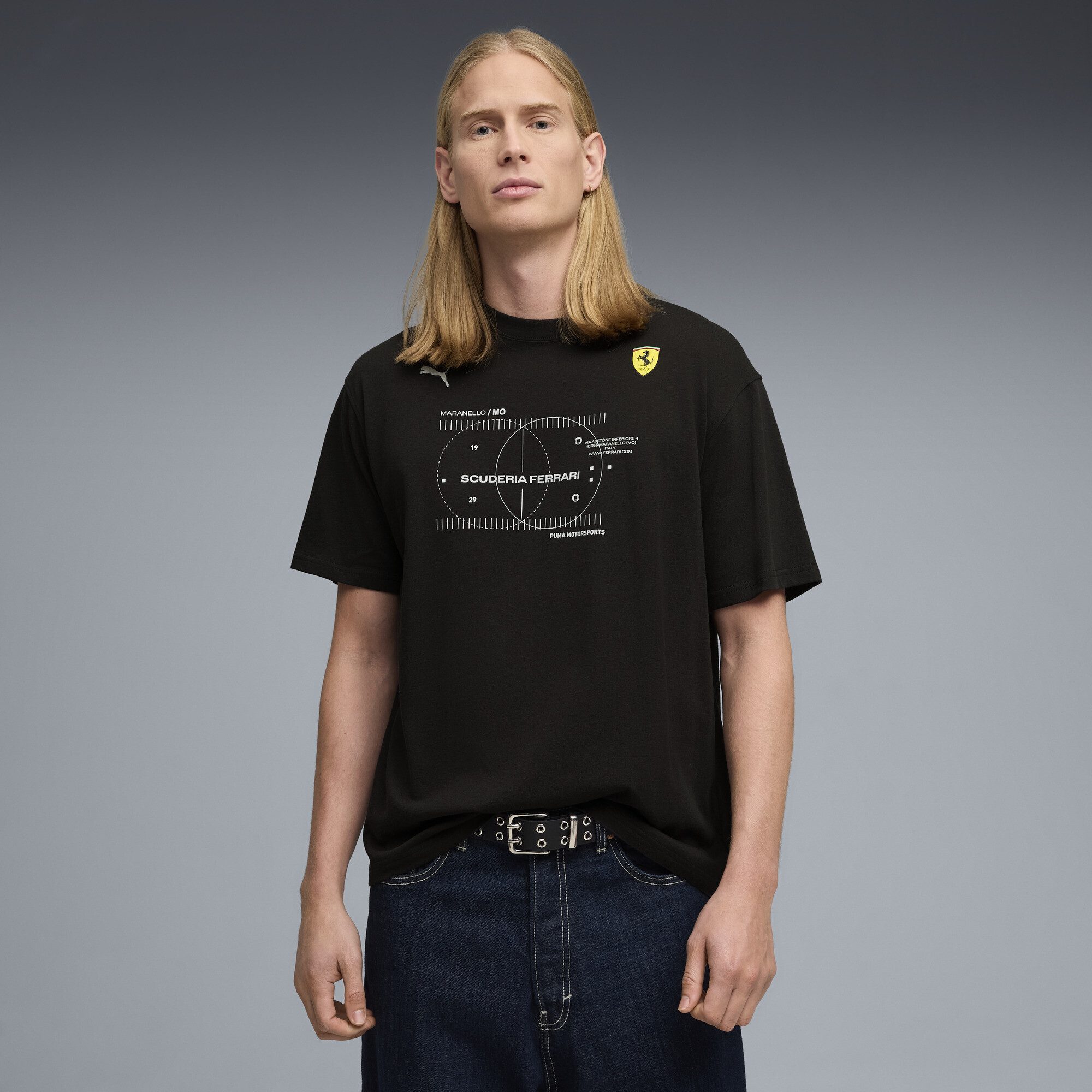 PUMA T-Shirt Scuderia Ferrari Premium T-Shirt Herren
