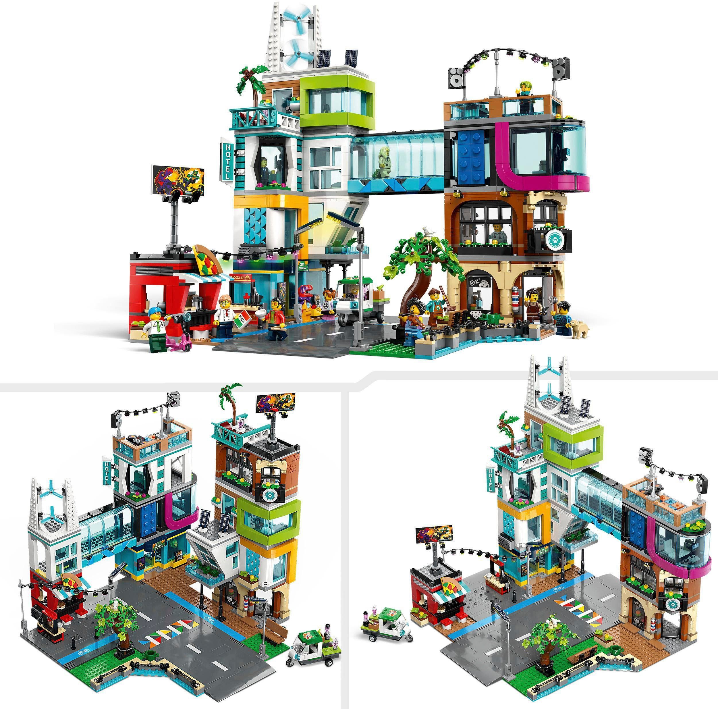 St), LEGO® in Europe Made (2010 Stadtzentrum (60380), City, LEGO® Konstruktionsspielsteine