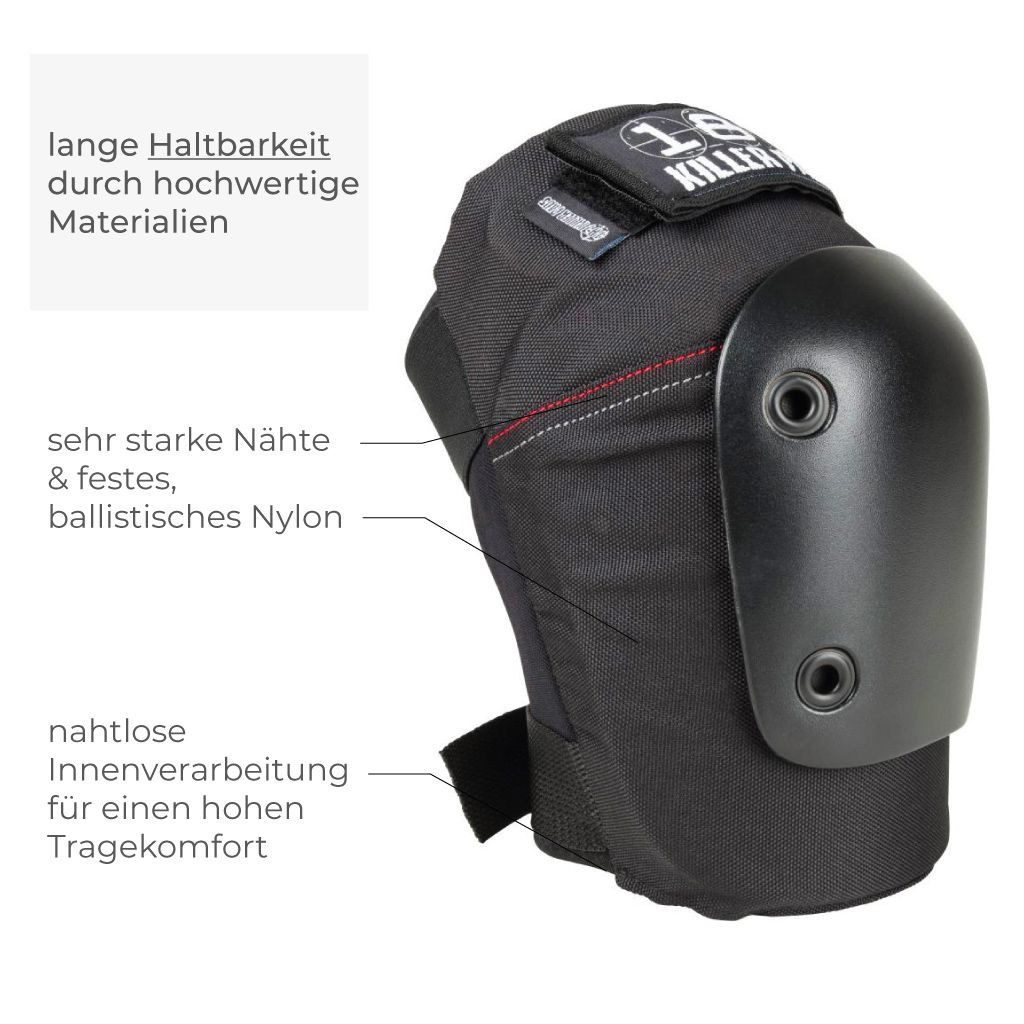 187 KillerPads Knieschutz Fly Knee, Flexibler Knieschutz für Action-Sportarten