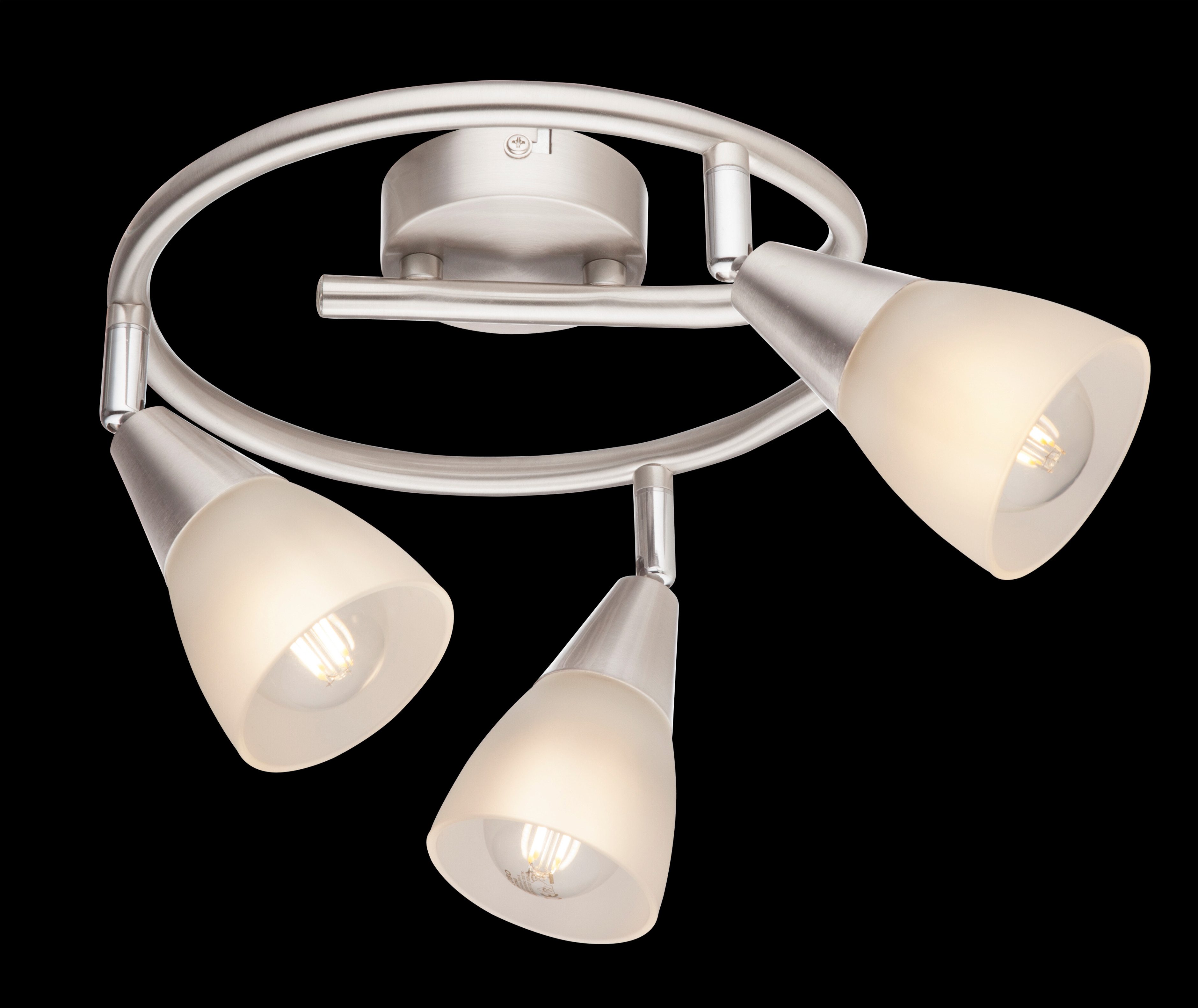 GLOBO LIGHTING Deckenstrahler TADEUS I, ohne Leuchtmittel, Spot Deckenspot Flur Schlafzimmer Wohnzimmer