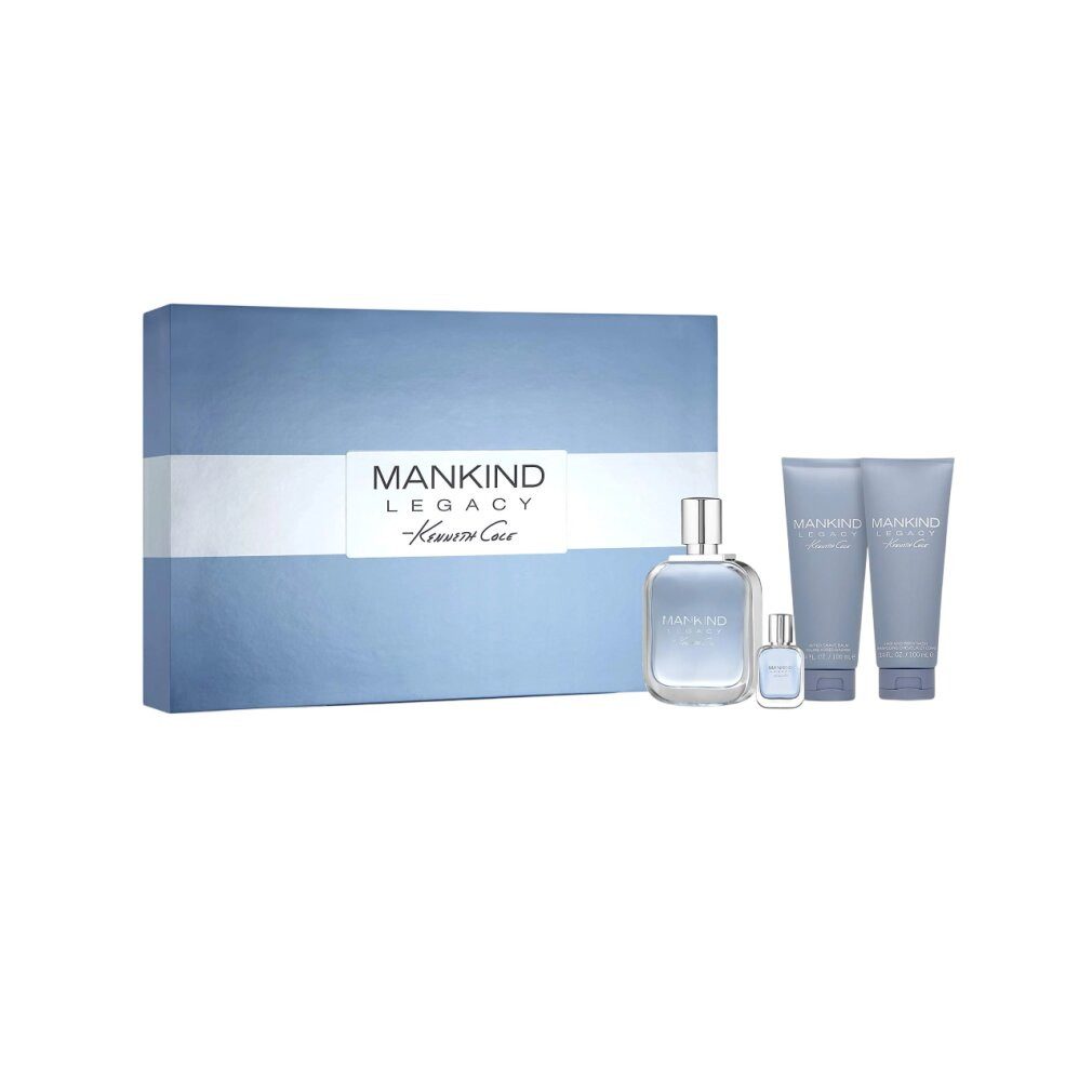 Kenneth Cole Eau de Toilette Mankind Legacy Gift Set EDT + EDT + Aftershave Balm + Shower Gel