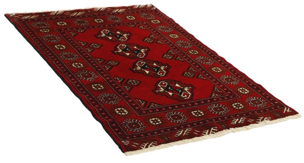 Orientteppich Turkaman Orientteppich mm 6 Höhe: 99x130 Handgeknüpfter rechteckig, Trading, / Perserteppich, Nain