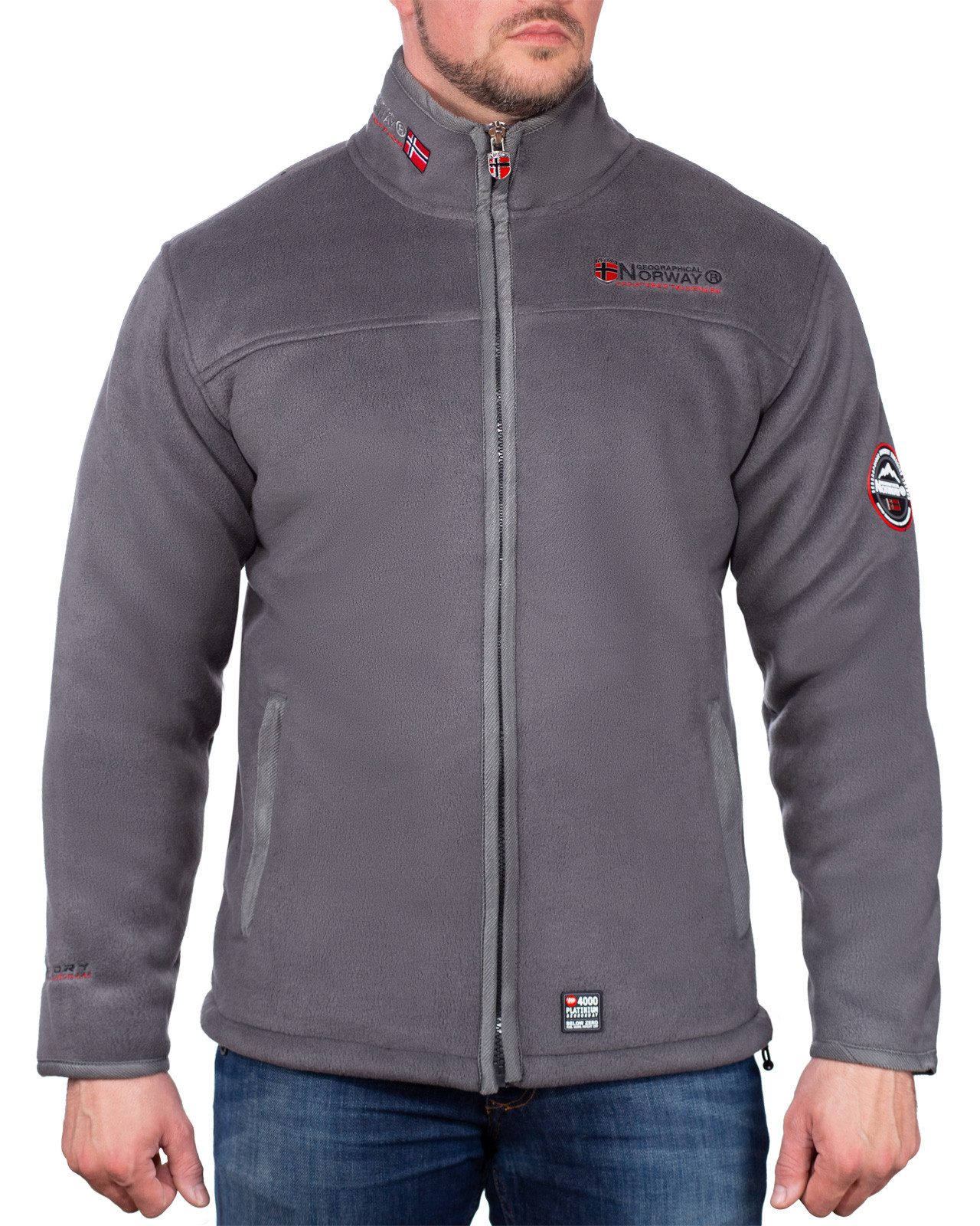 Geographical Norway Fleecejacke Herren Outdoor Jacke günstig online kaufen
