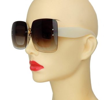 Ella Jonte Sonnenbrille im topmodischen Look Statement aufgesetzte Gläser
