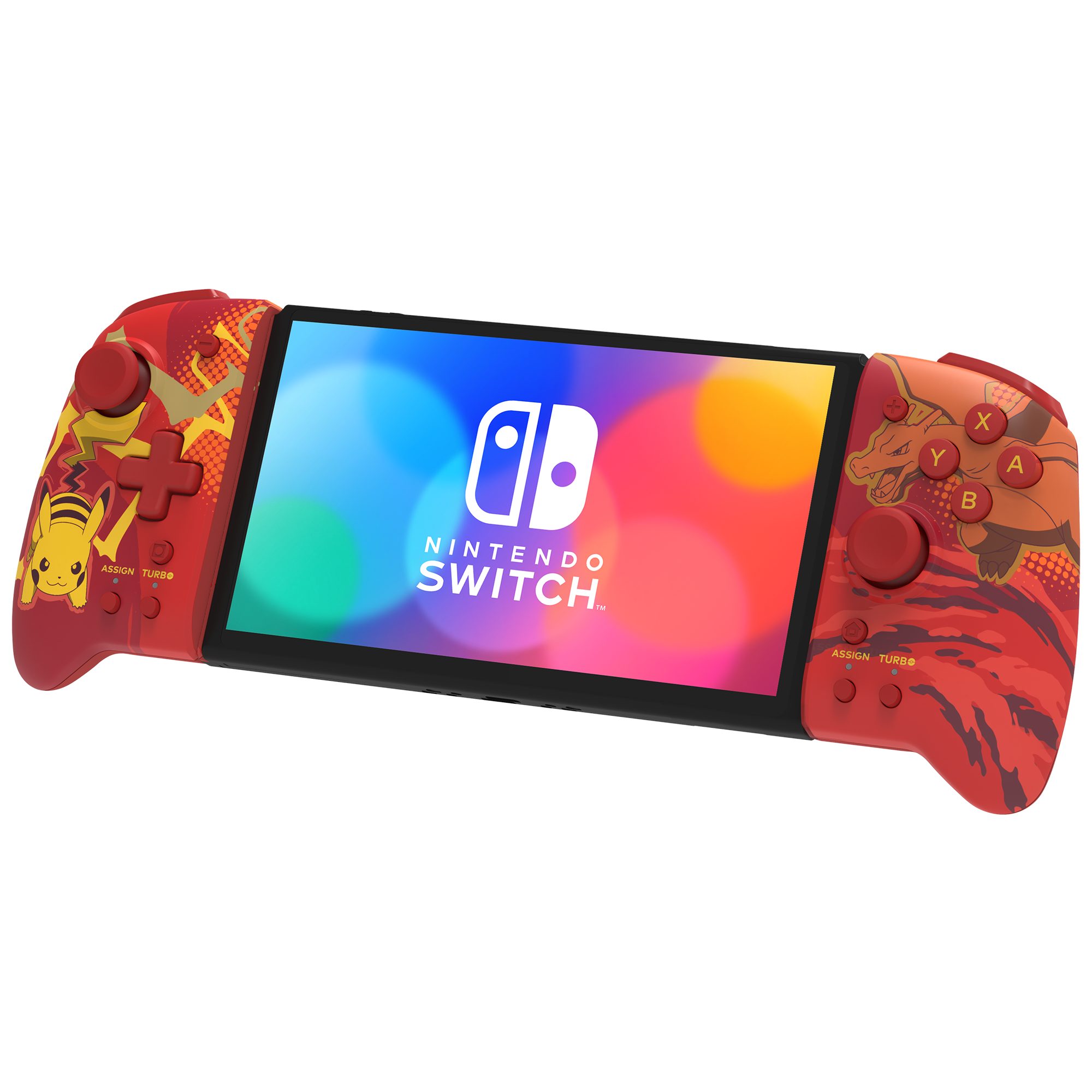 - Pro Pikachu Switch-Controller & Split Glurak Pad Hori