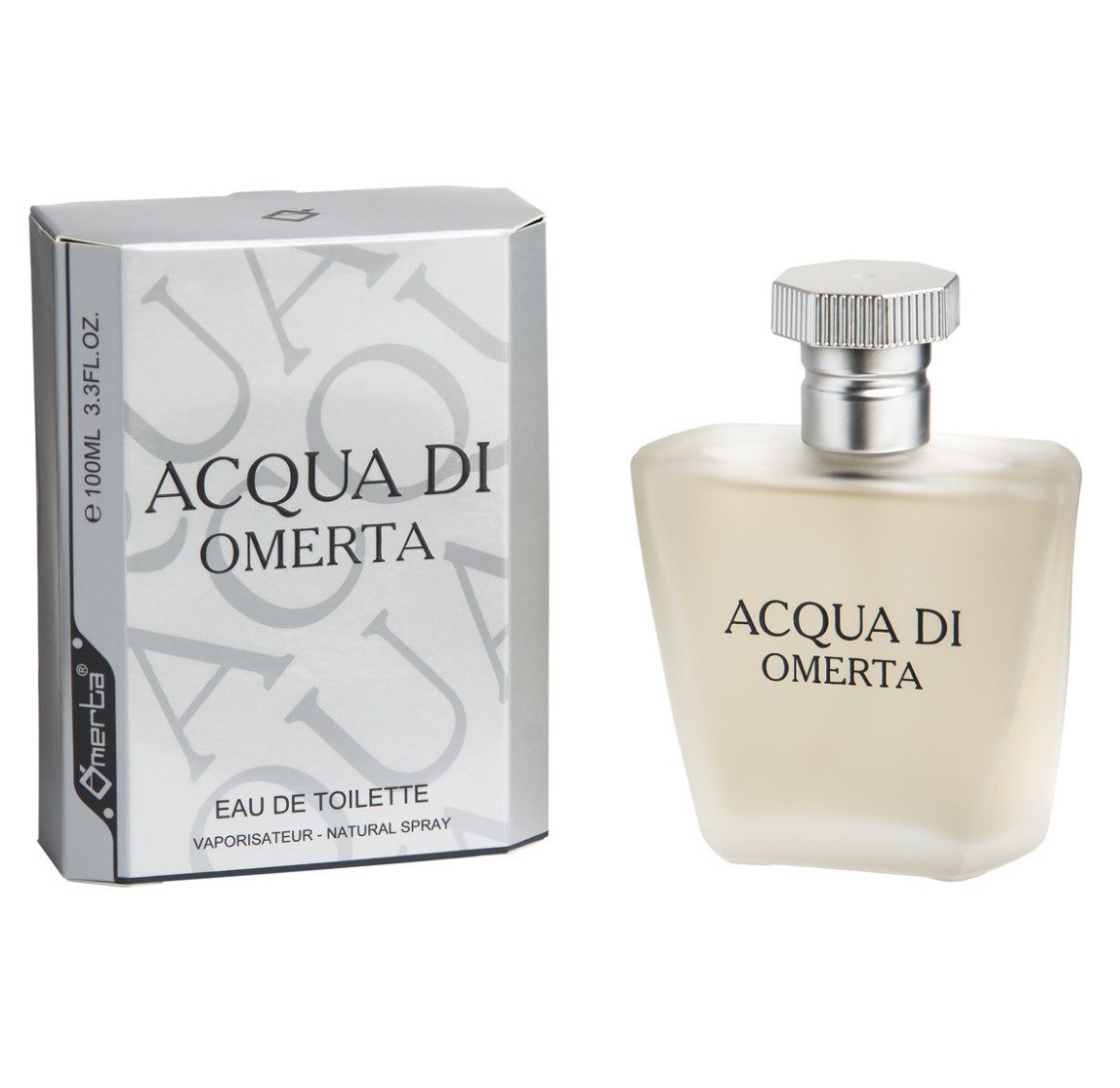 OMERTA Eau de Toilette Omerta Herrenduft Duftzwilling 100ml EDT Aqua Di Omerta, 1-tlg.