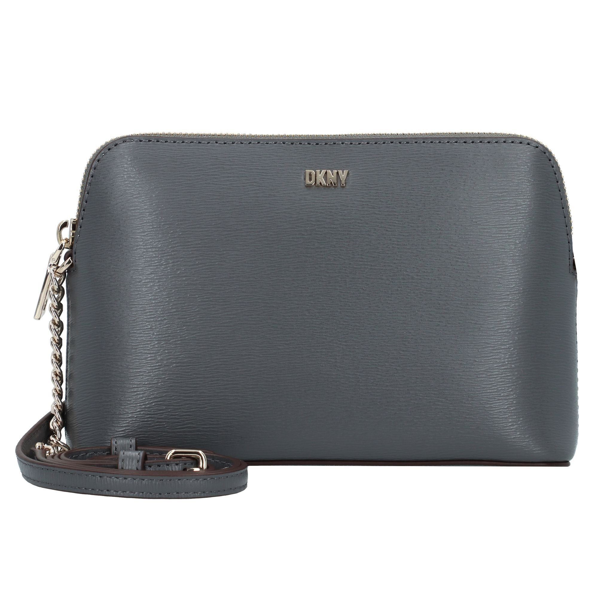 DKNY Umhängetasche Bryant, Leder coal