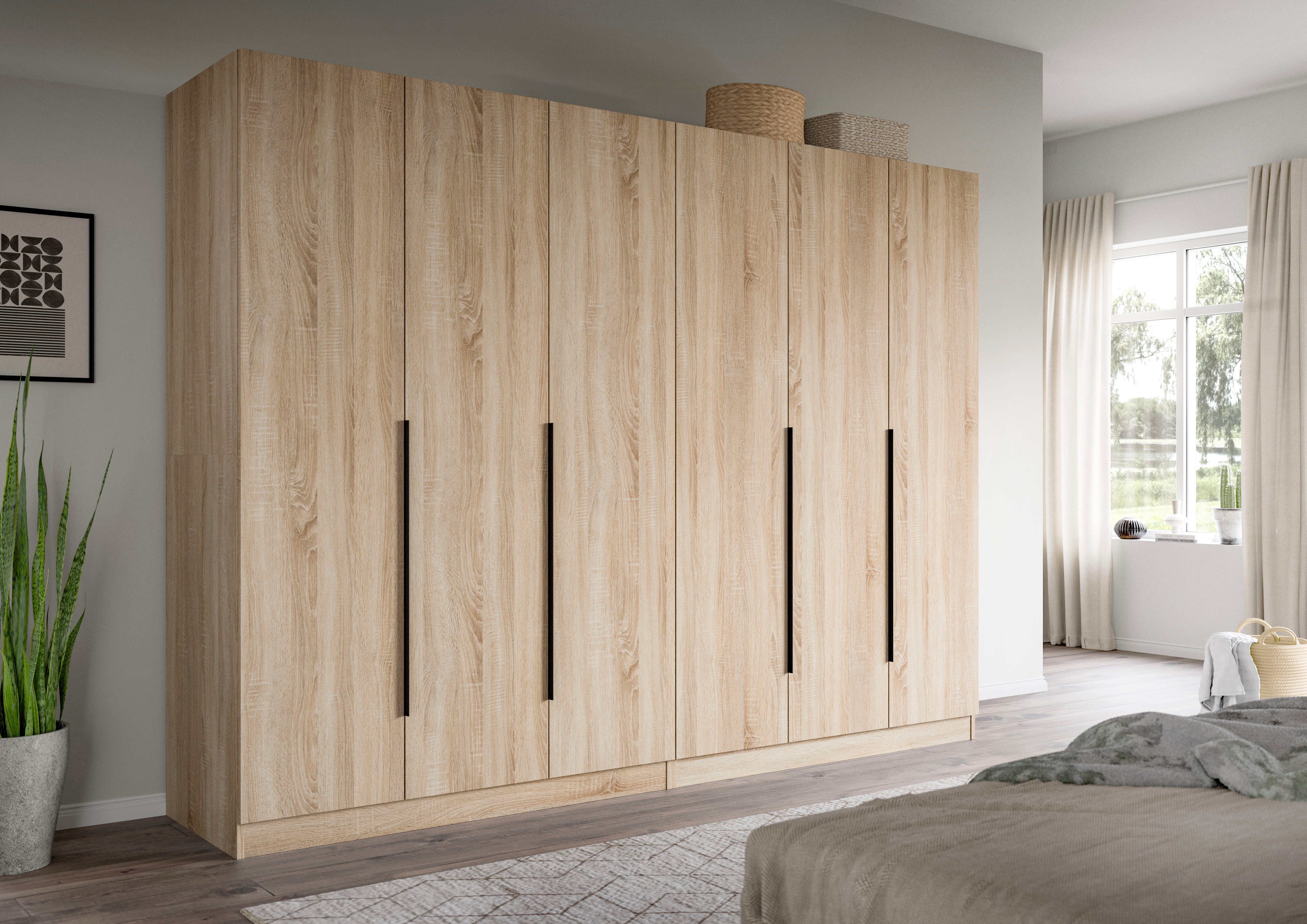 Home affaire Schrank-Set Skarde moderner Kleiderschrank günstig online kaufen