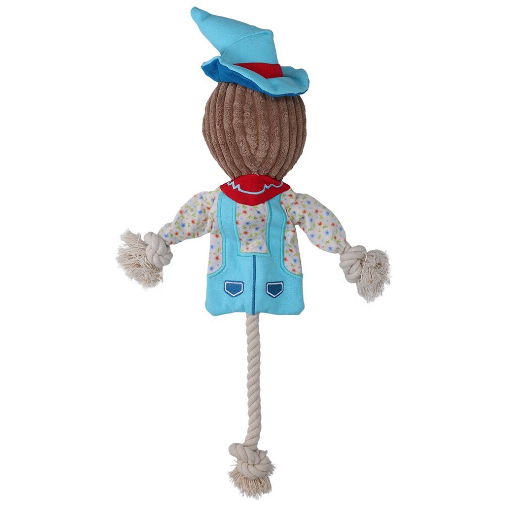 Garden Paws Tierquietschie Scarecrow Calvin Crow M