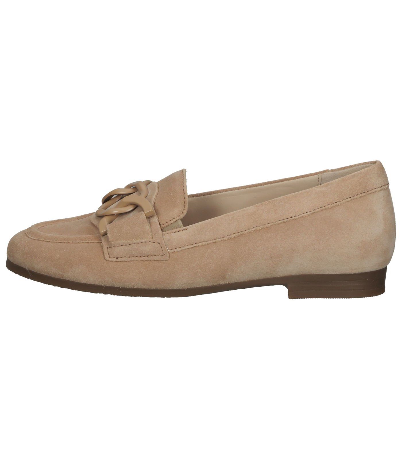 Veloursleder Slipper Slipper beige Gabor