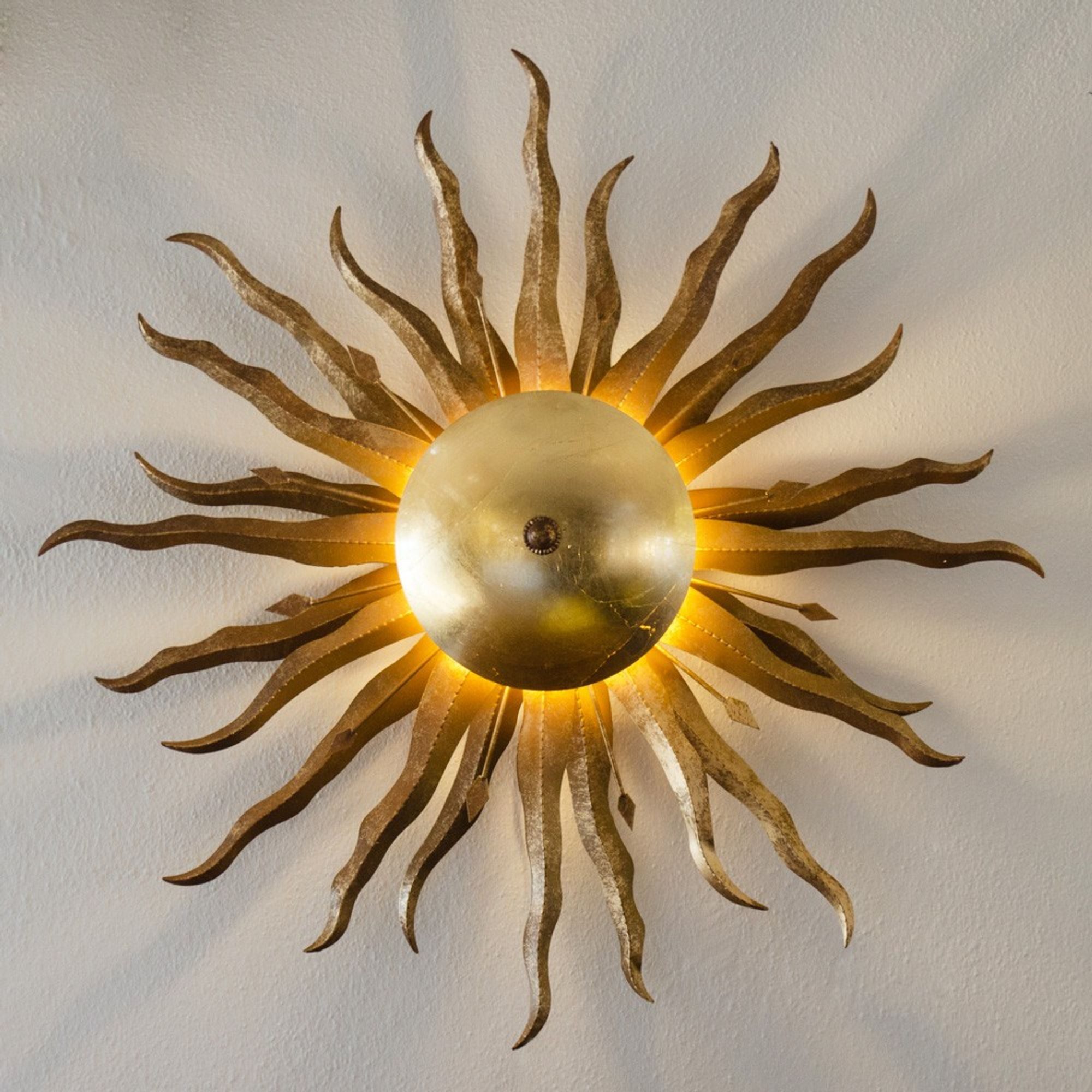 s.luce Deckenleuchte Handgeschmiedete Sonne Diator L