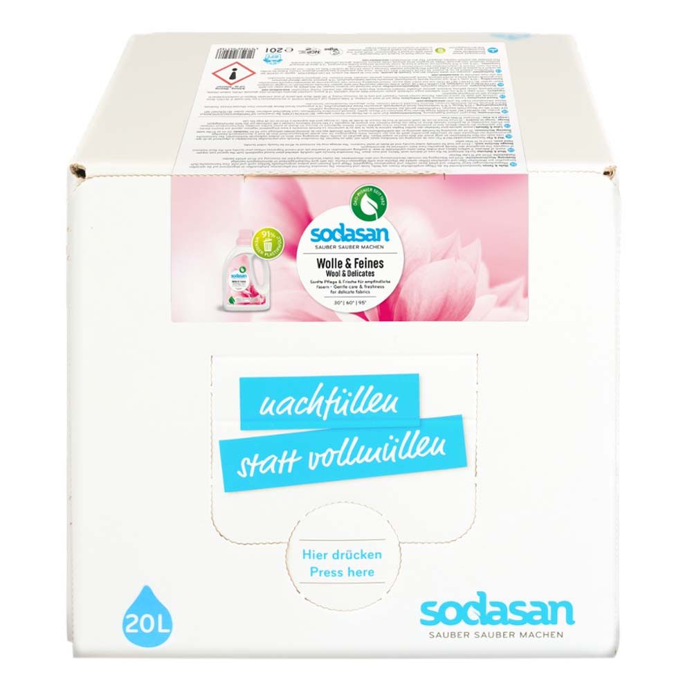 Sodasan Waschmittel Wolle & Feines 20l Wollwaschmittel