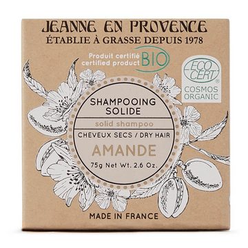 Sarcia.eu Festes Haarshampoo Jeanne en Provence, festes BIO Shampoo mit Süßmandelöl x 1 Stück