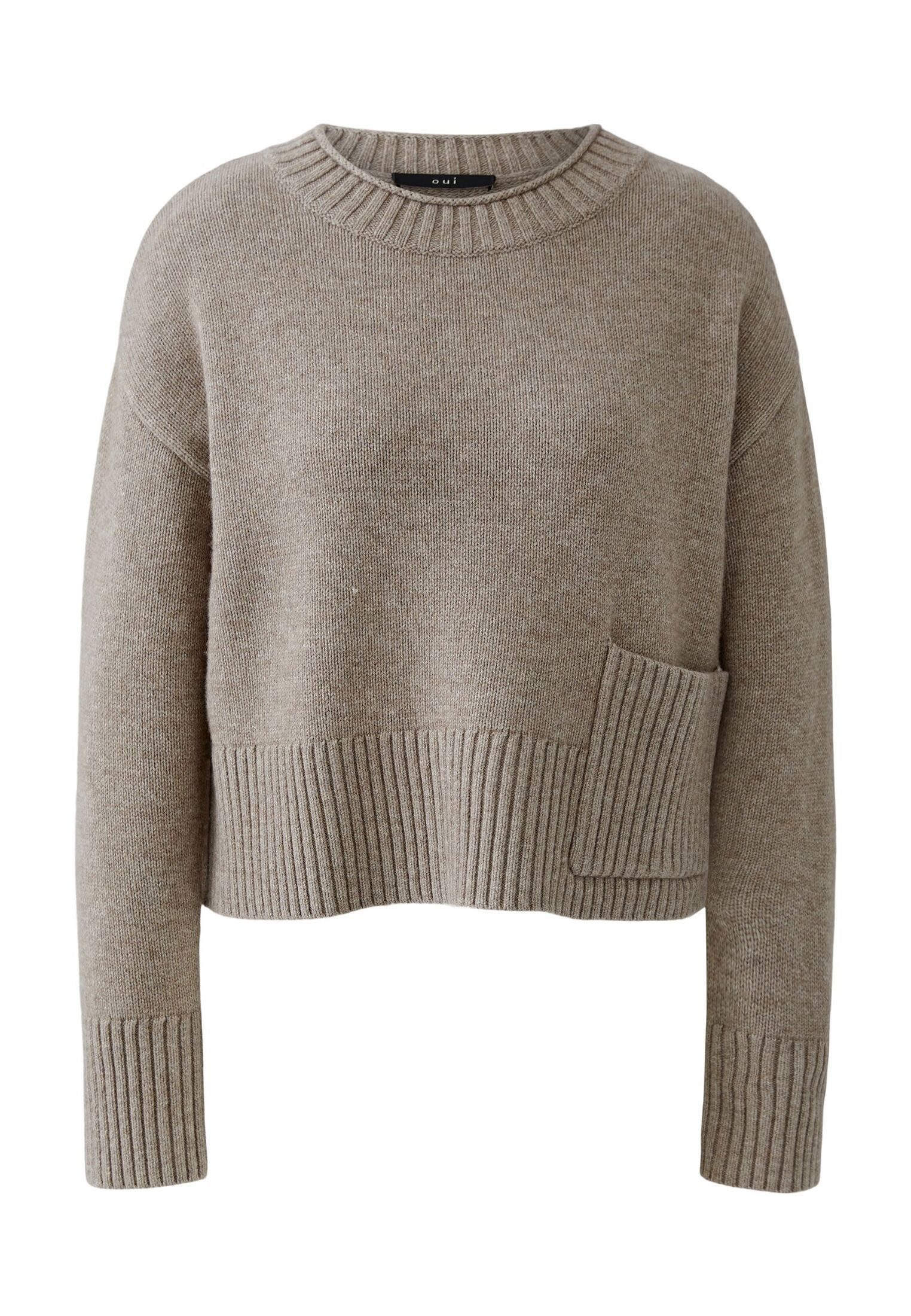 Oui Rundhalspullover Pullover günstig online kaufen