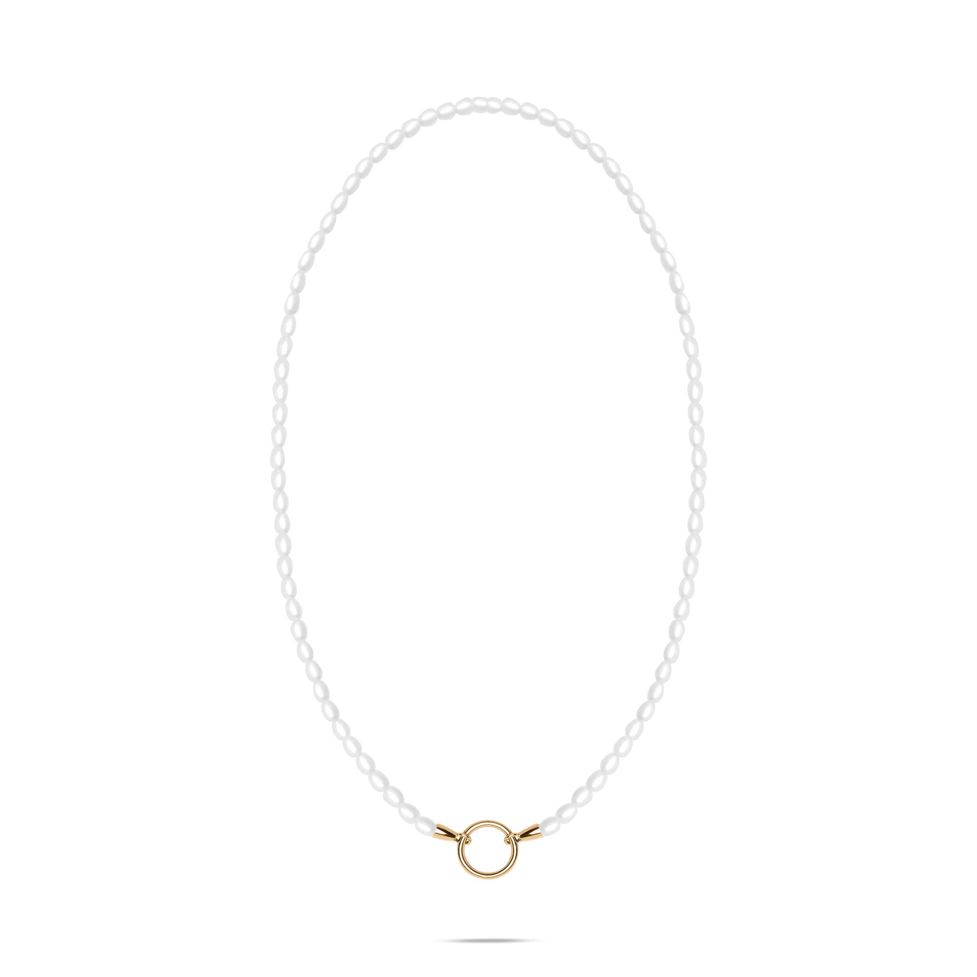 Tamaris Perlenkette Pearl Charms, mit Glasperle