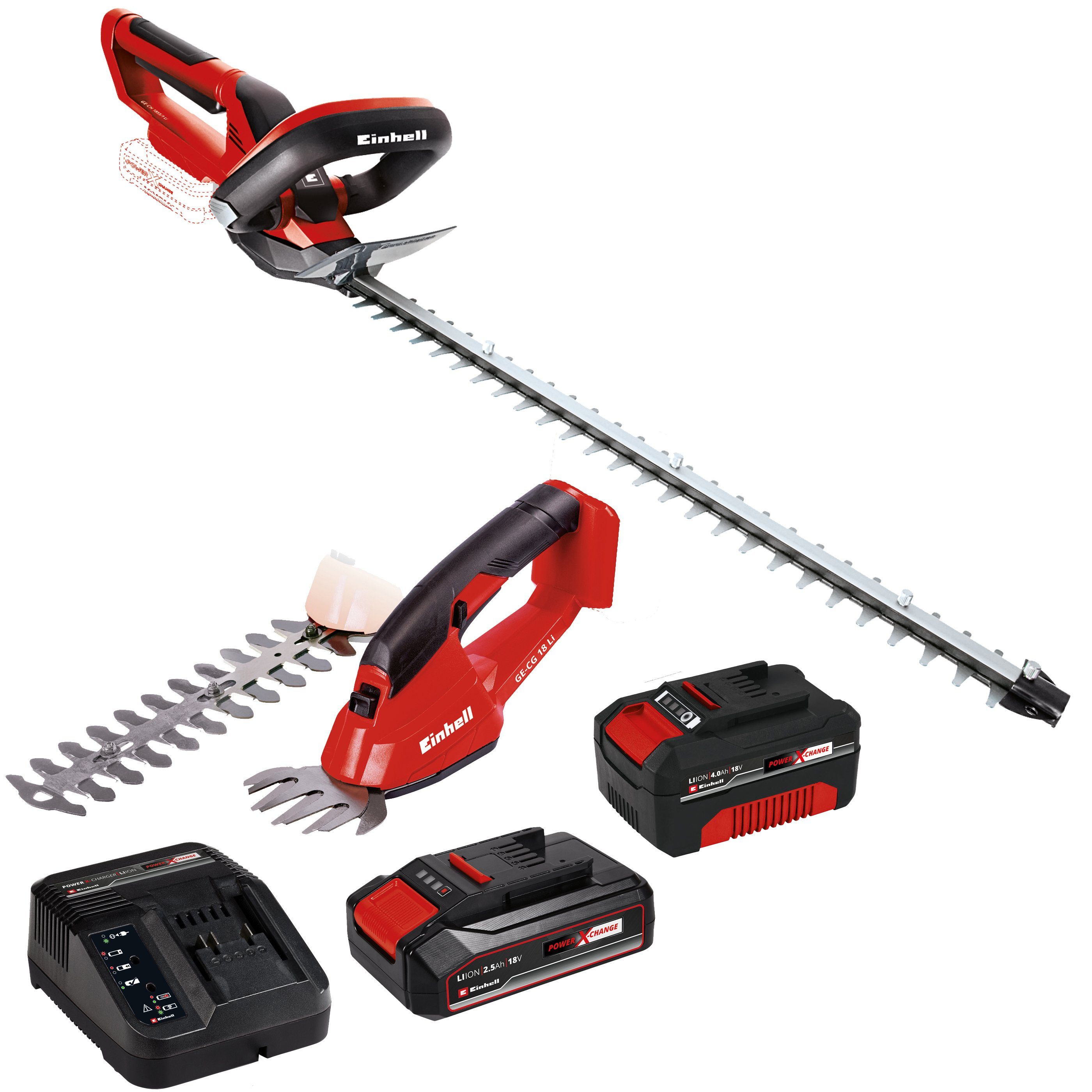 Einhell Akku-Heckenschere Gartenset