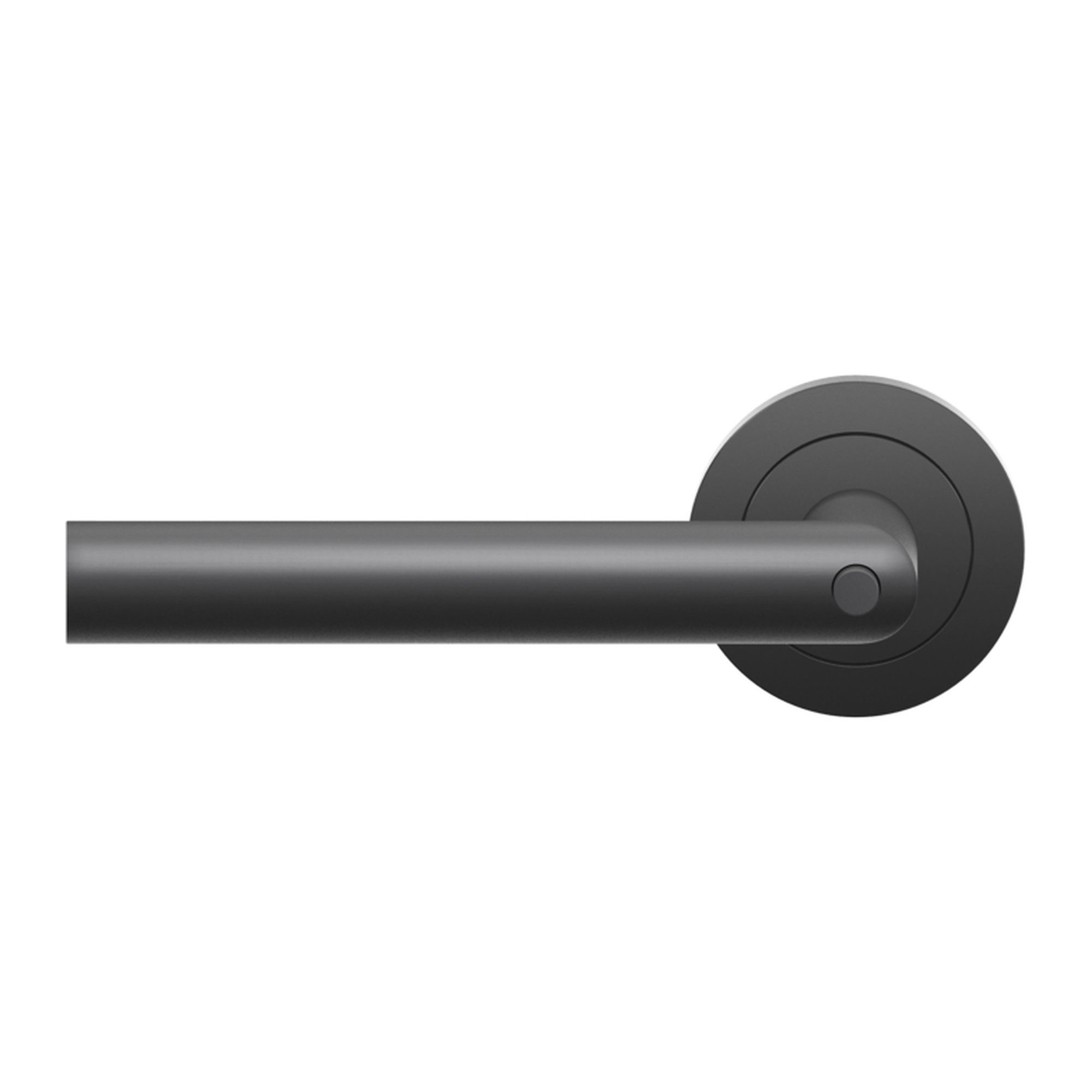 Karcher Design Türgriffpaar ER28 Rhodos, Drücker/Drücker außen, Kosmos Schwarz