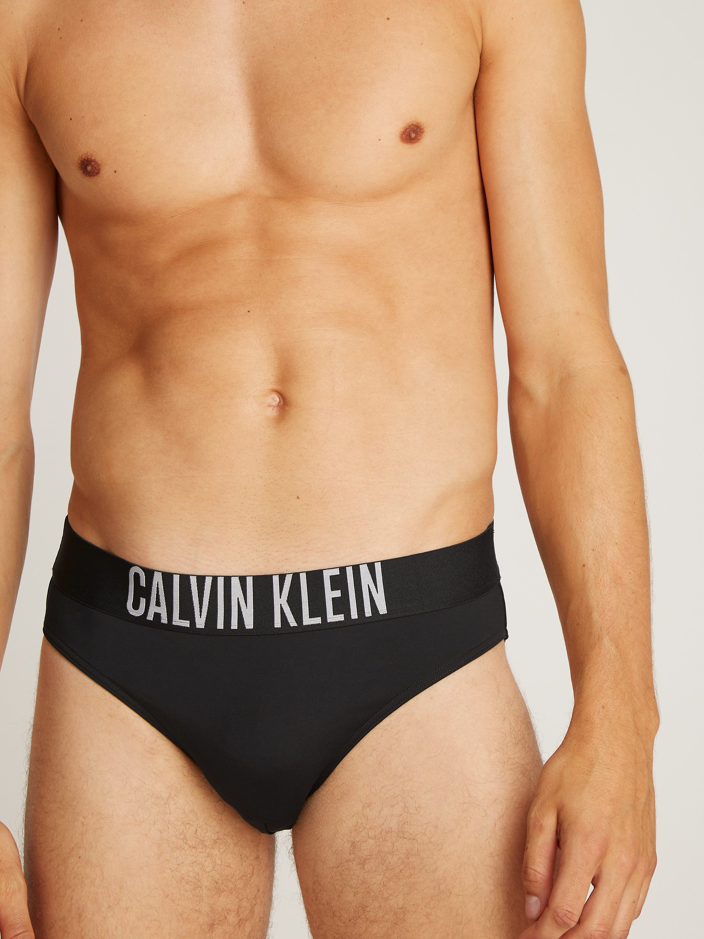 Calvin Klein Swimwear Badeslip BRIEF WB mit Logobund günstig online kaufen
