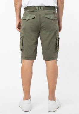 Eight2Nine Cargoshorts Cargo Bermudas mit Gürtel